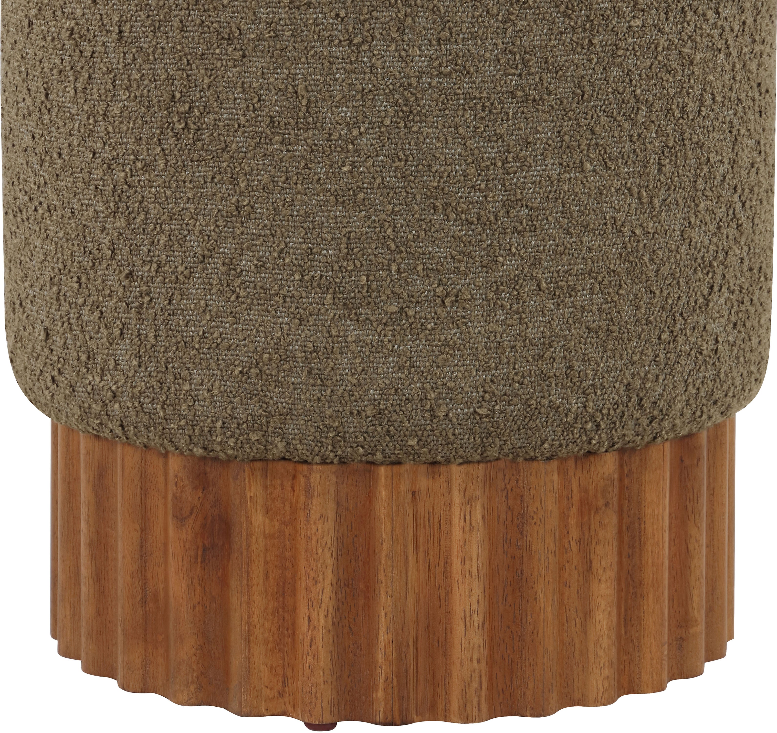 Olina Boucle Stool