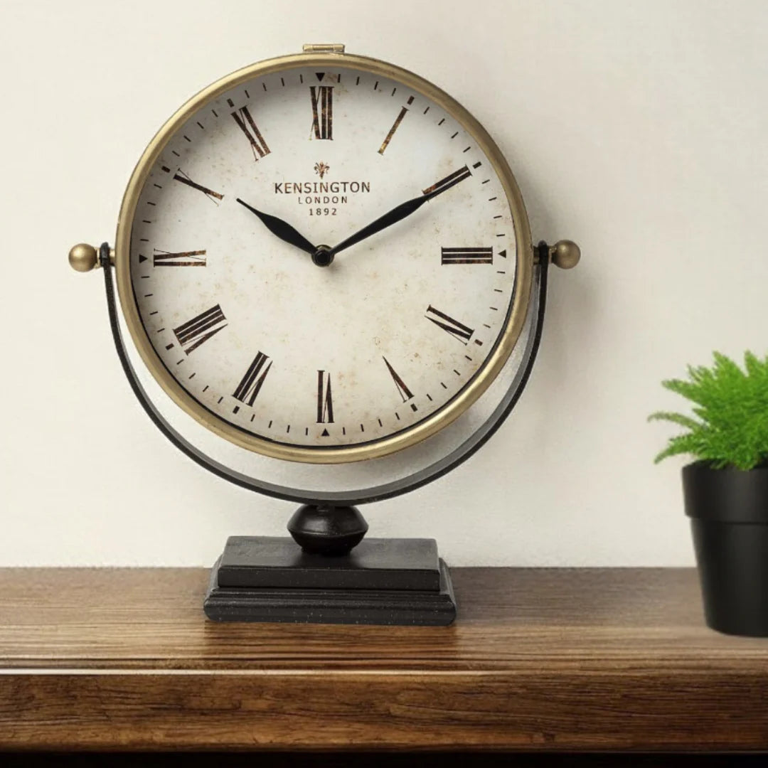 Hallie Table Clock-Decorative Objects-StyleMeGHD