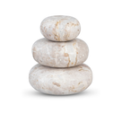 Capri Stone Sculptural Objects, Set of 3
