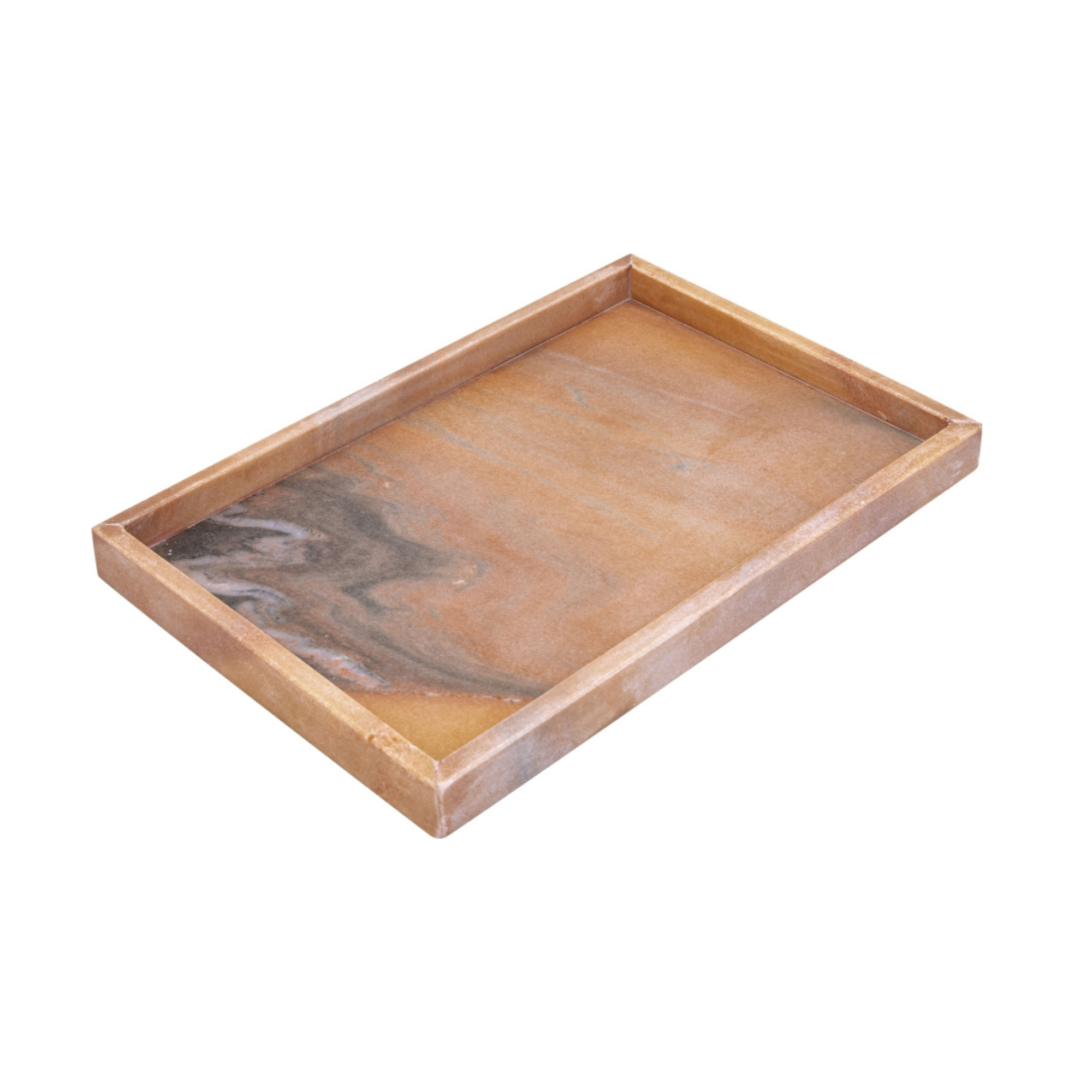 Elluna Marble Tray-Trays + Boxes-StyleMeGHD
