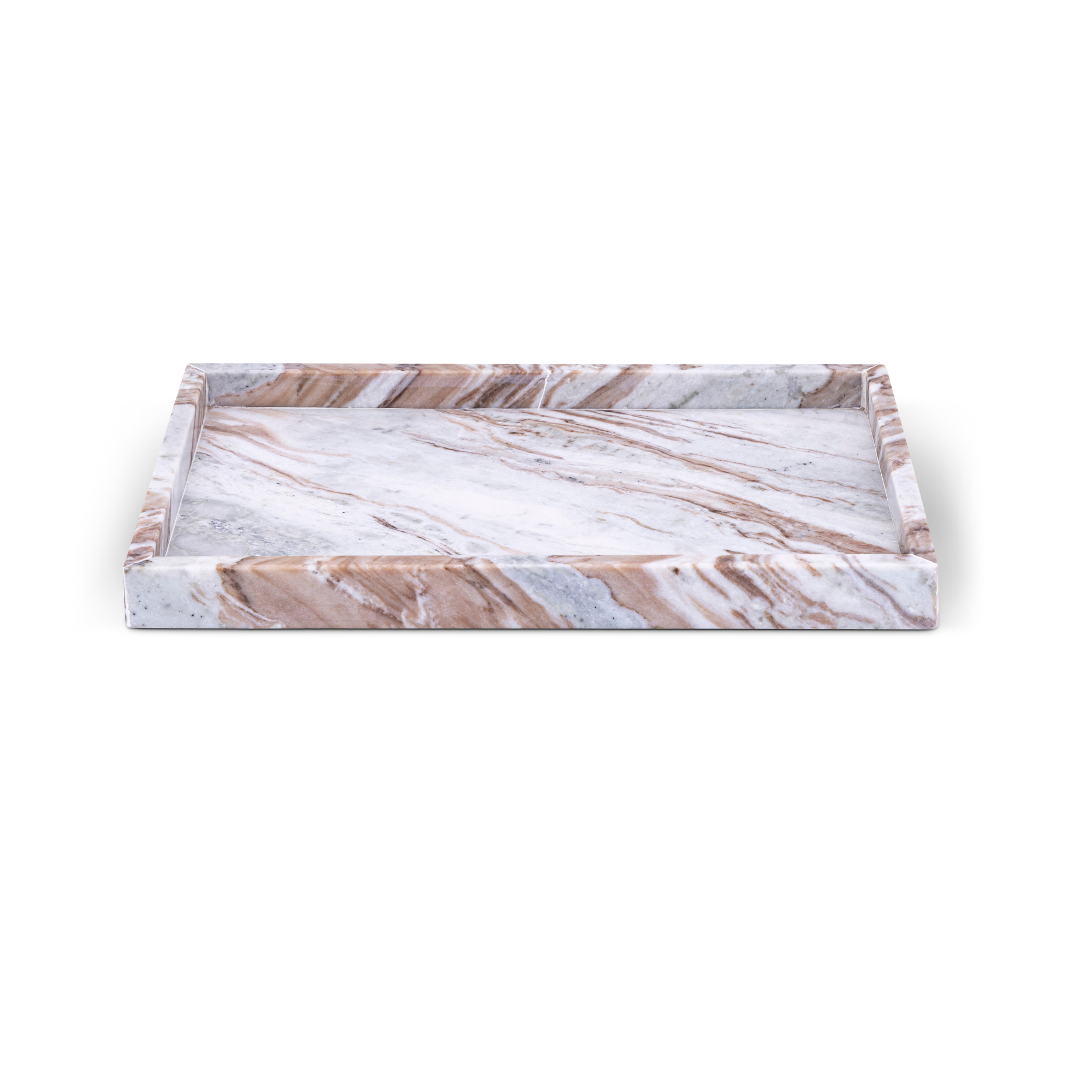 Elluna Marble Tray-Trays + Boxes-StyleMeGHD