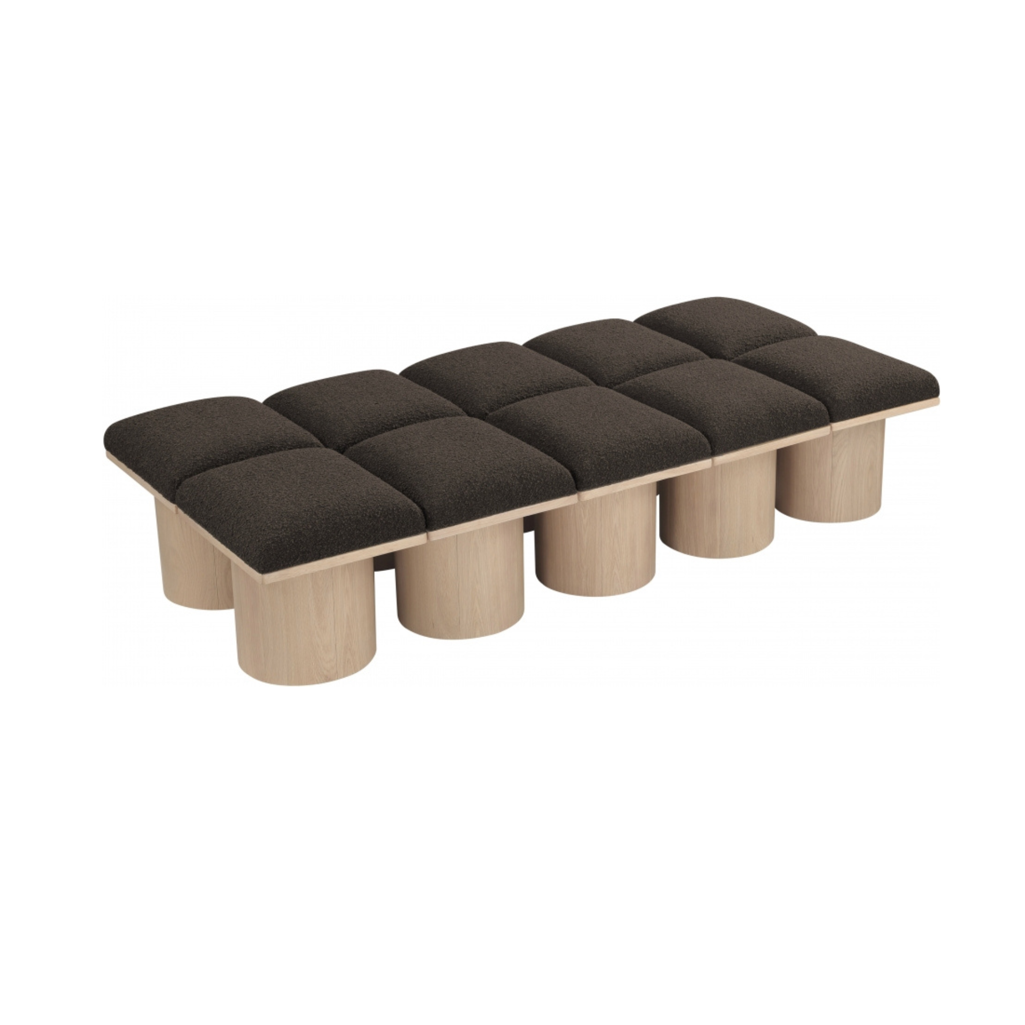Pavaro Boucle 10pc Modular Bench