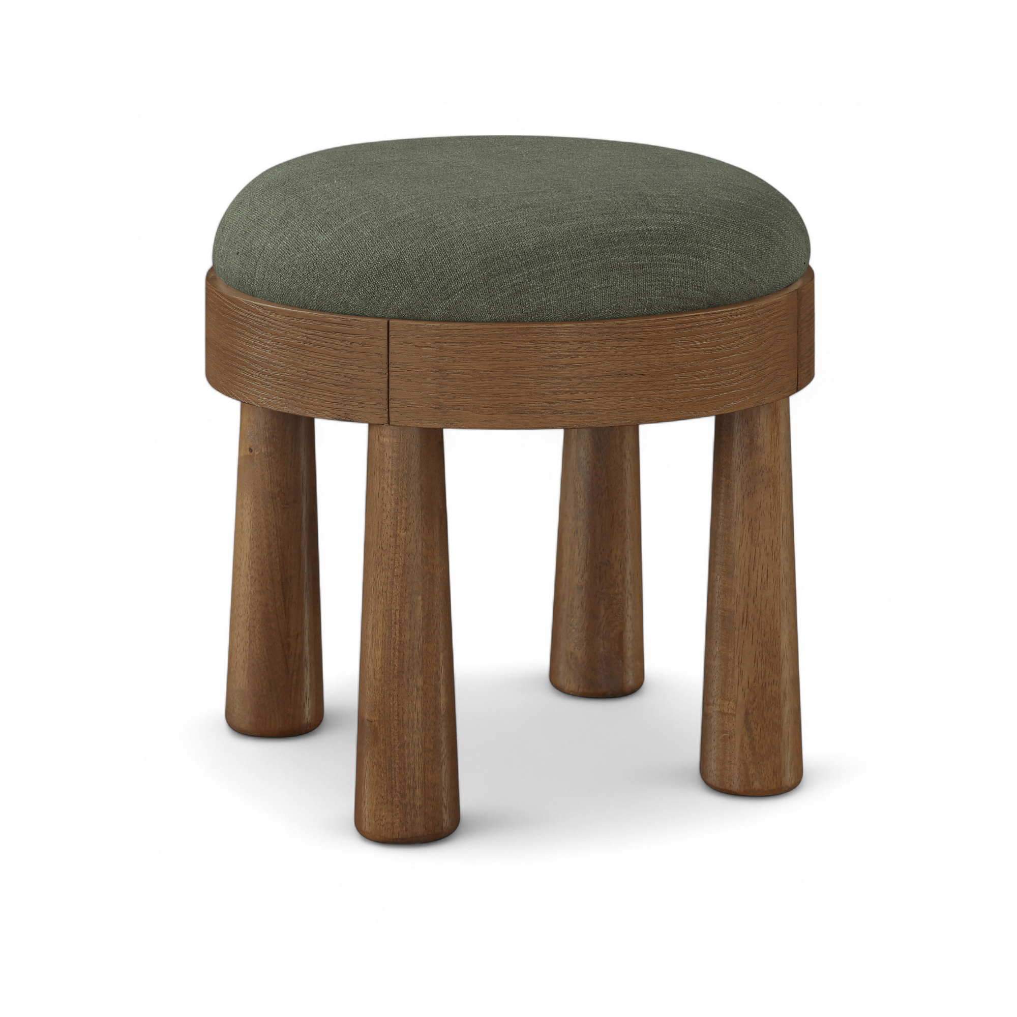 Elvyn Fabric Ottoman-Ottomans, Benches + Poufs-StyleMeGHD