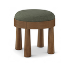 Elvyn Fabric Ottoman-Ottomans, Benches + Poufs-StyleMeGHD