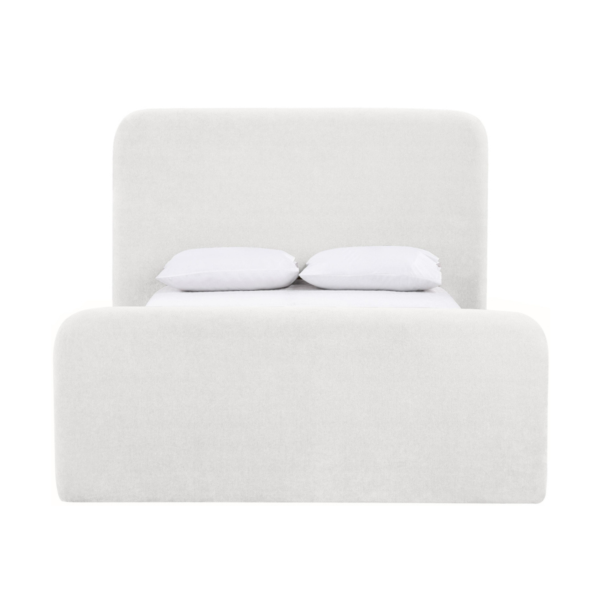 Sable Fabric Bed-Beds + Headboards-StyleMeGHD