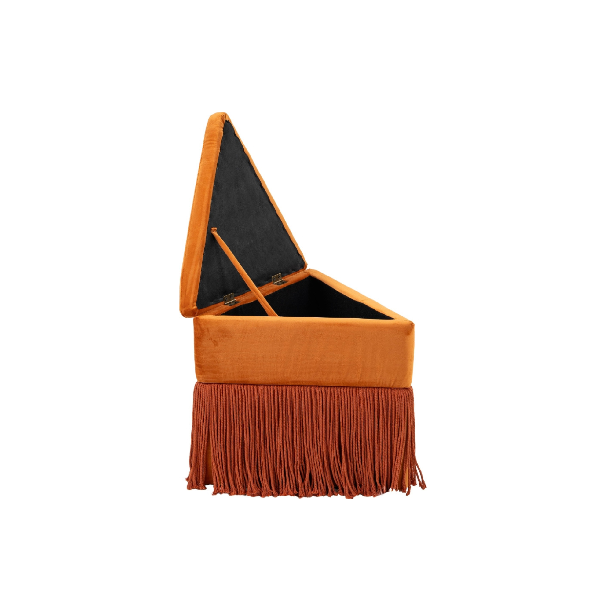 Tivora Fringe Ottoman