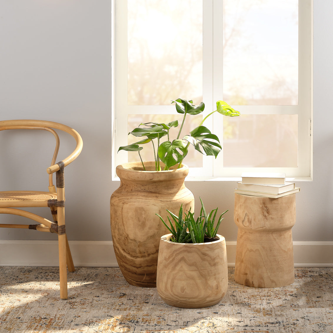 Brenna Wooden Vase  - StyleMeGHD - Vases + Jars