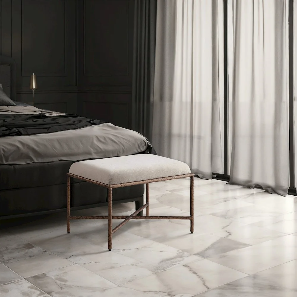 Orrea Chenille Bench
