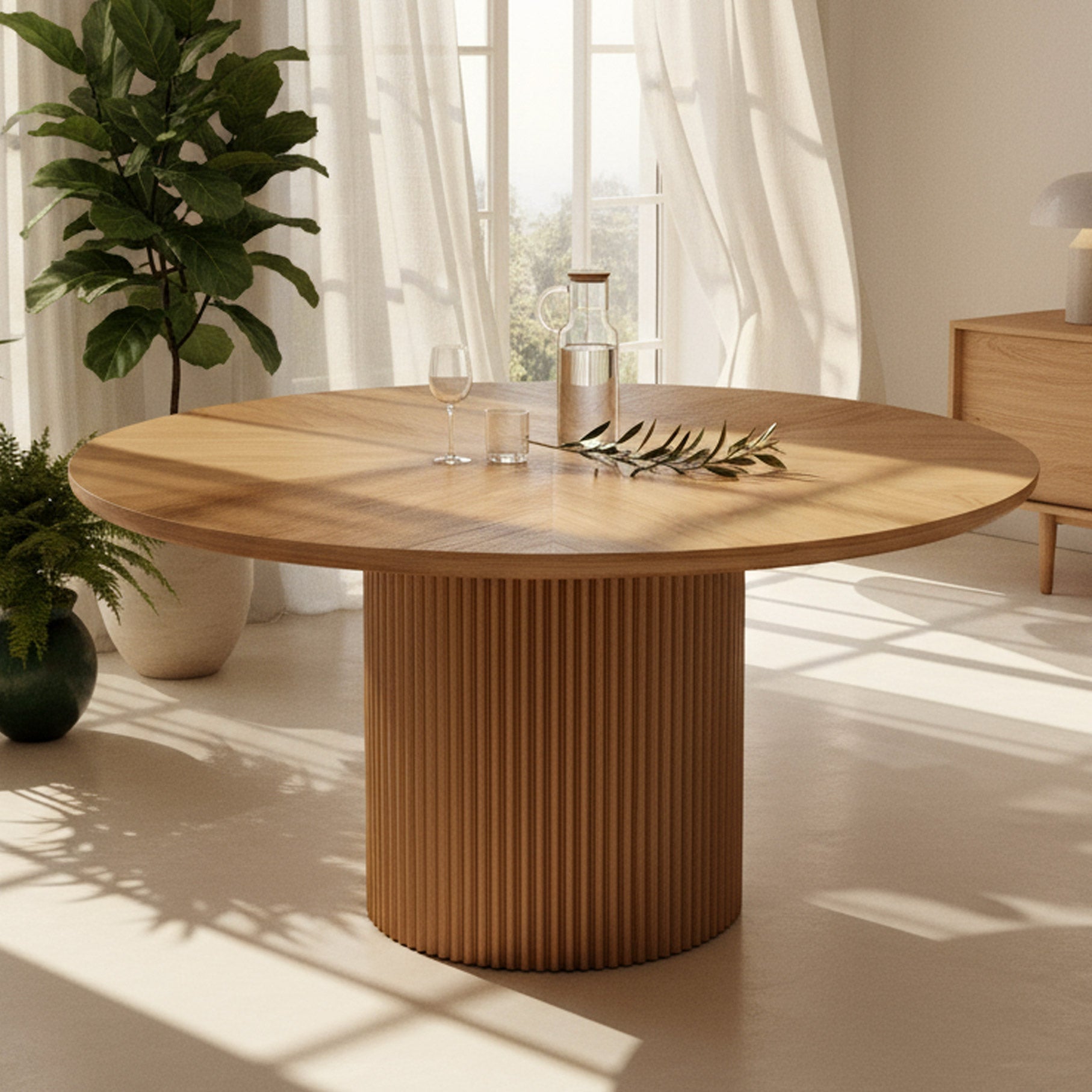 Malia Round Dining Table