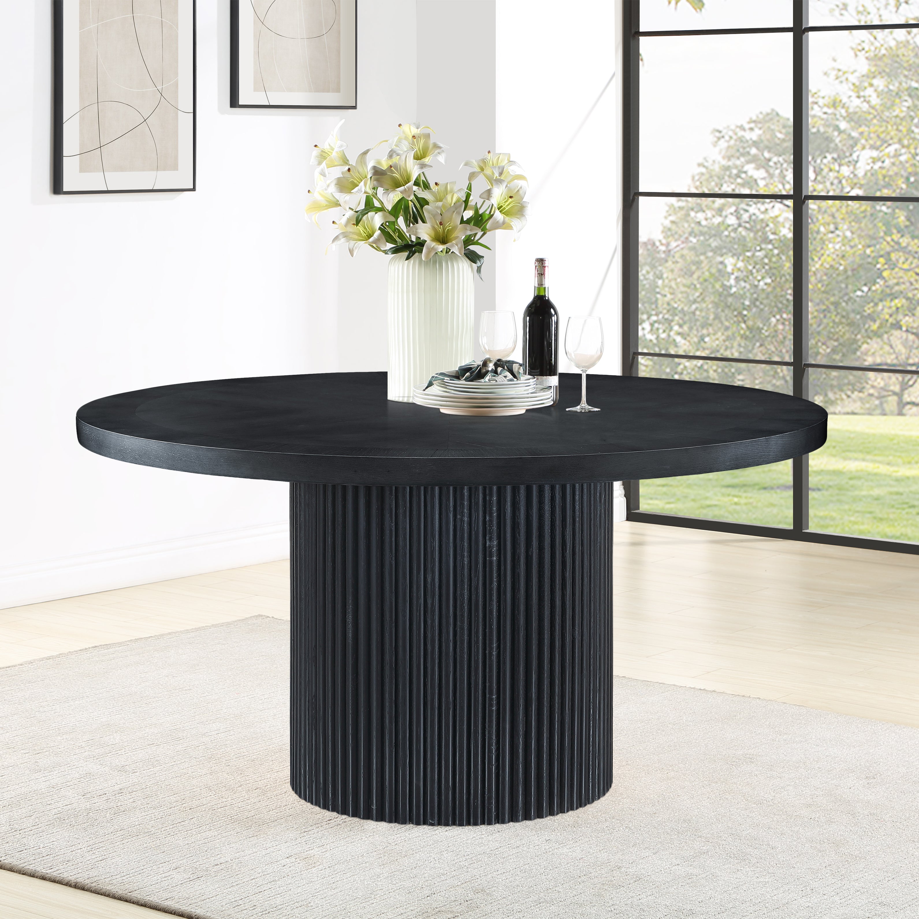 Melinda 60" Round Dining Table