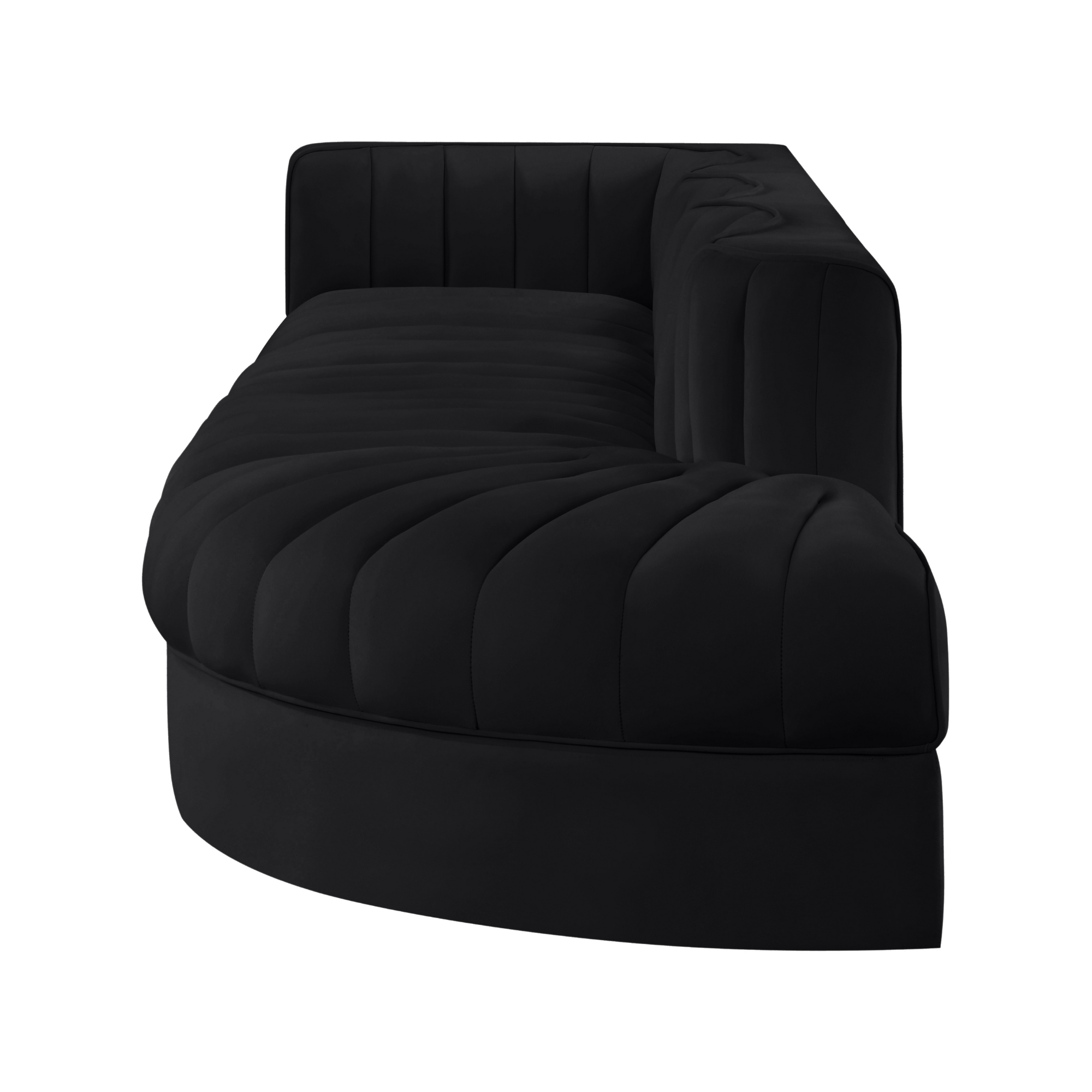 Rumina Velvet 4pc Modular Sectional