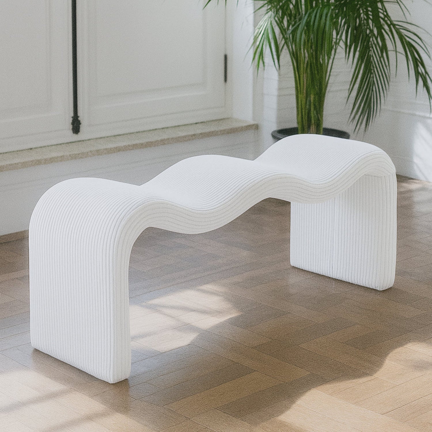 Willa Corduroy Bench