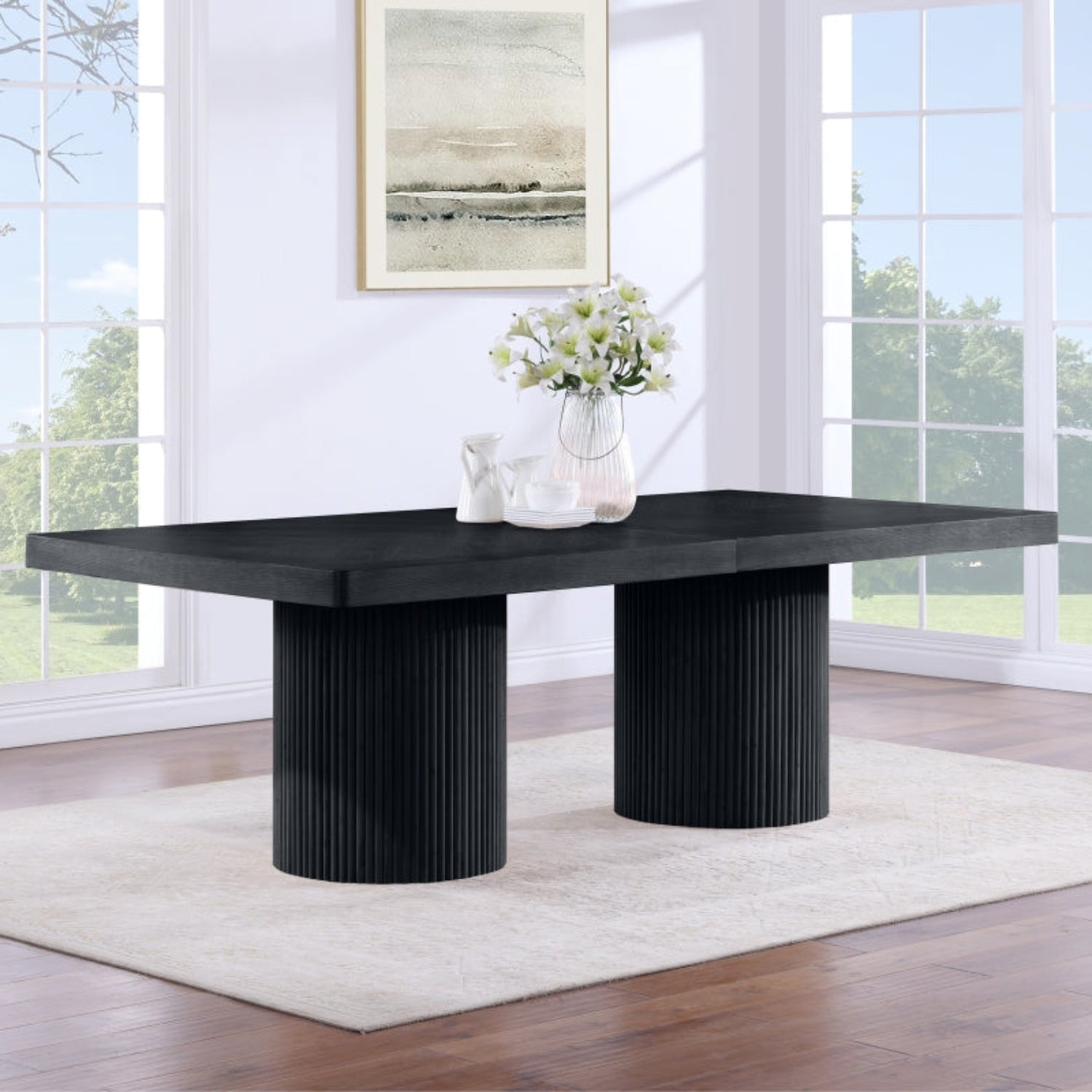 Melinda Extendable Rectangular Dining Table
