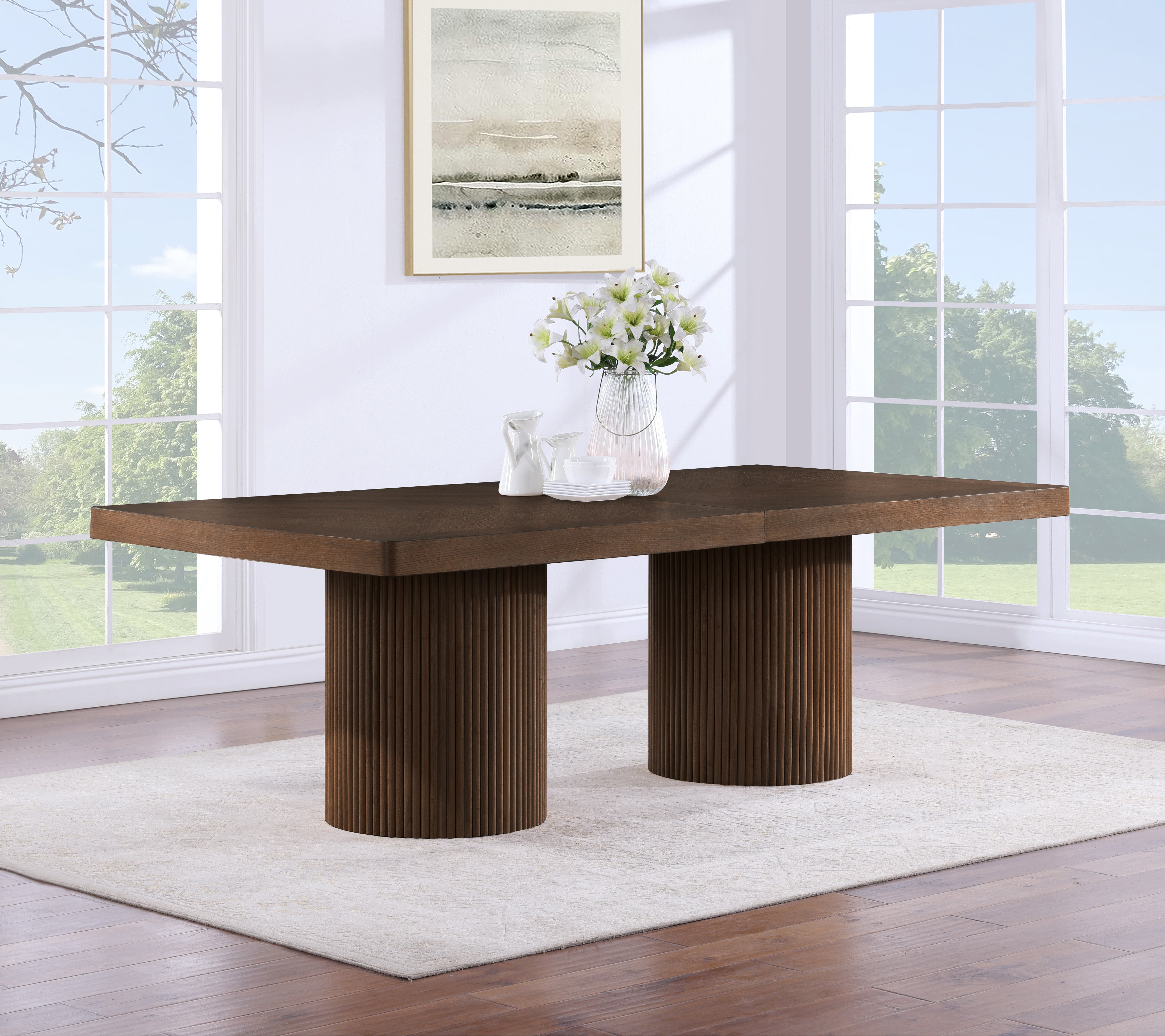 Melinda Extendable Rectangular Dining Table