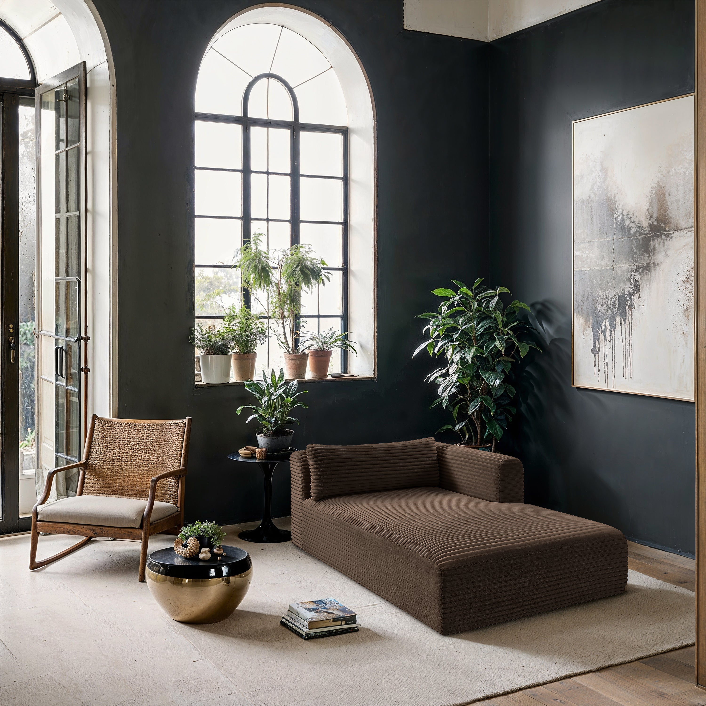 Miris Corduroy Chaise