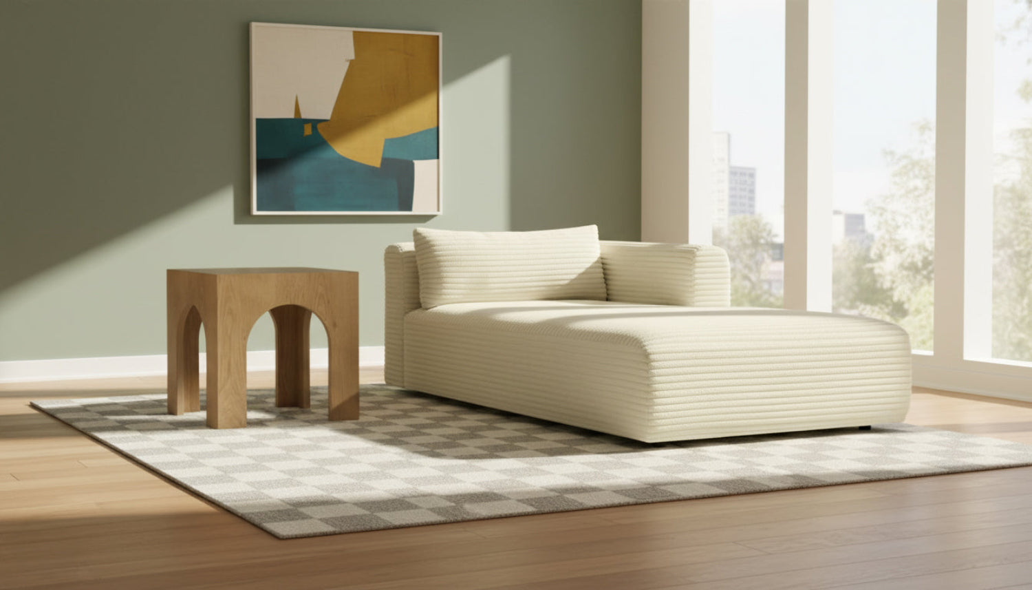 Miris Corduroy Chaise