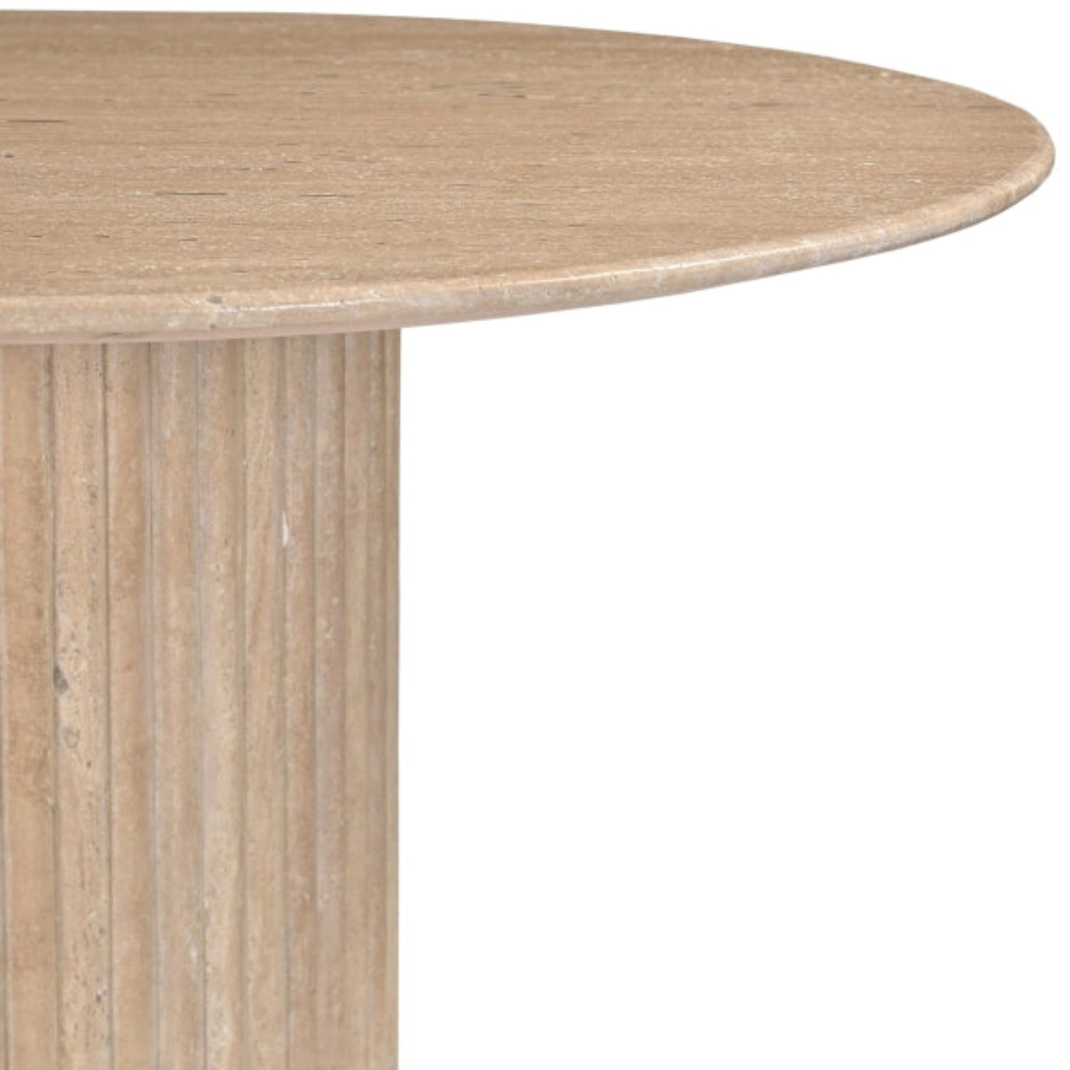 Ornna Travertine Dining Table - StyleMeGHD - Dining Tables