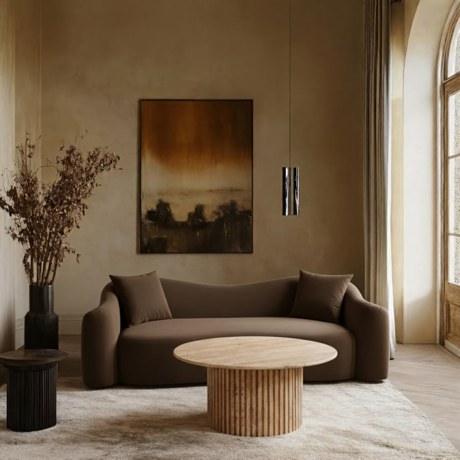 Daston Velvet Sofa