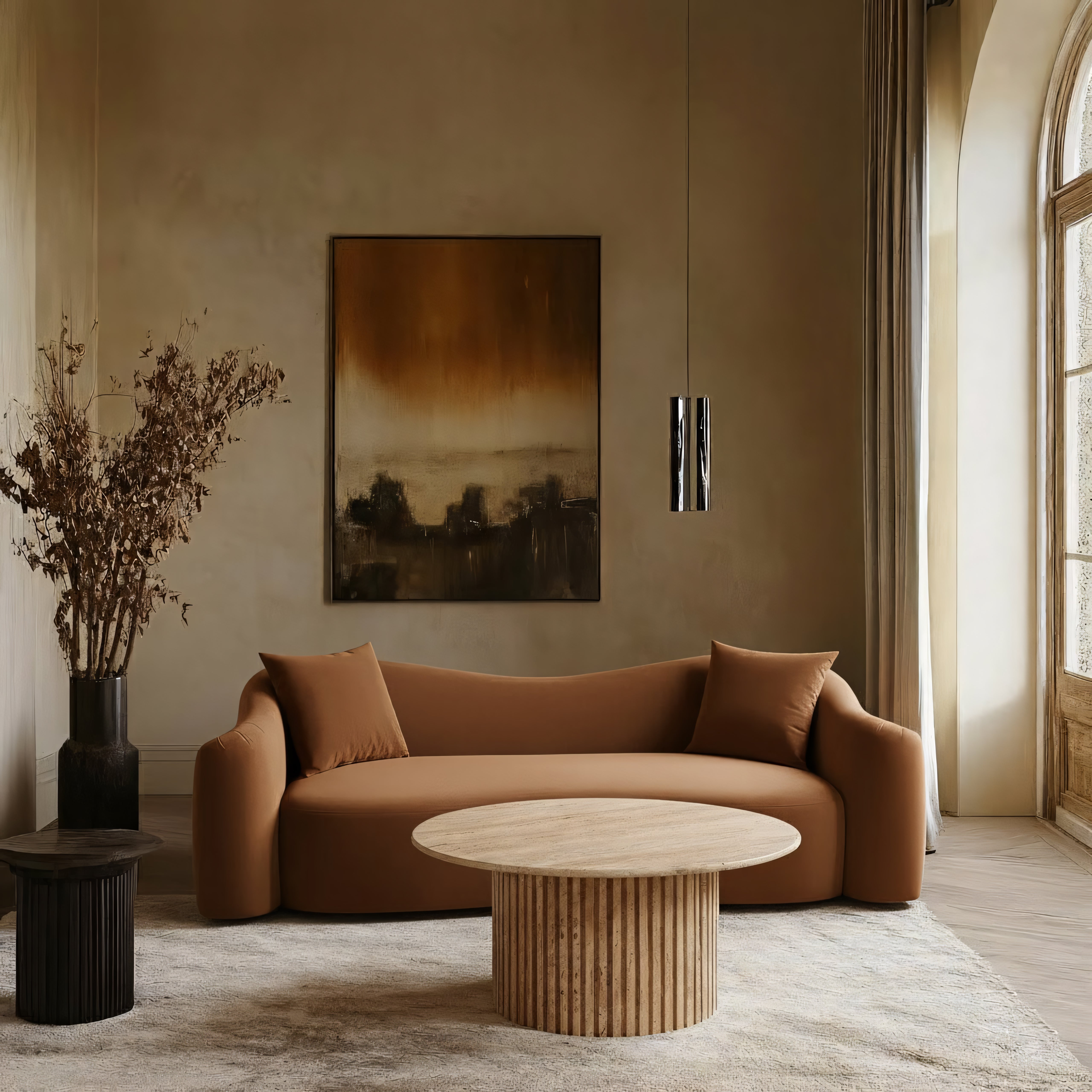 Daston Velvet Sofa