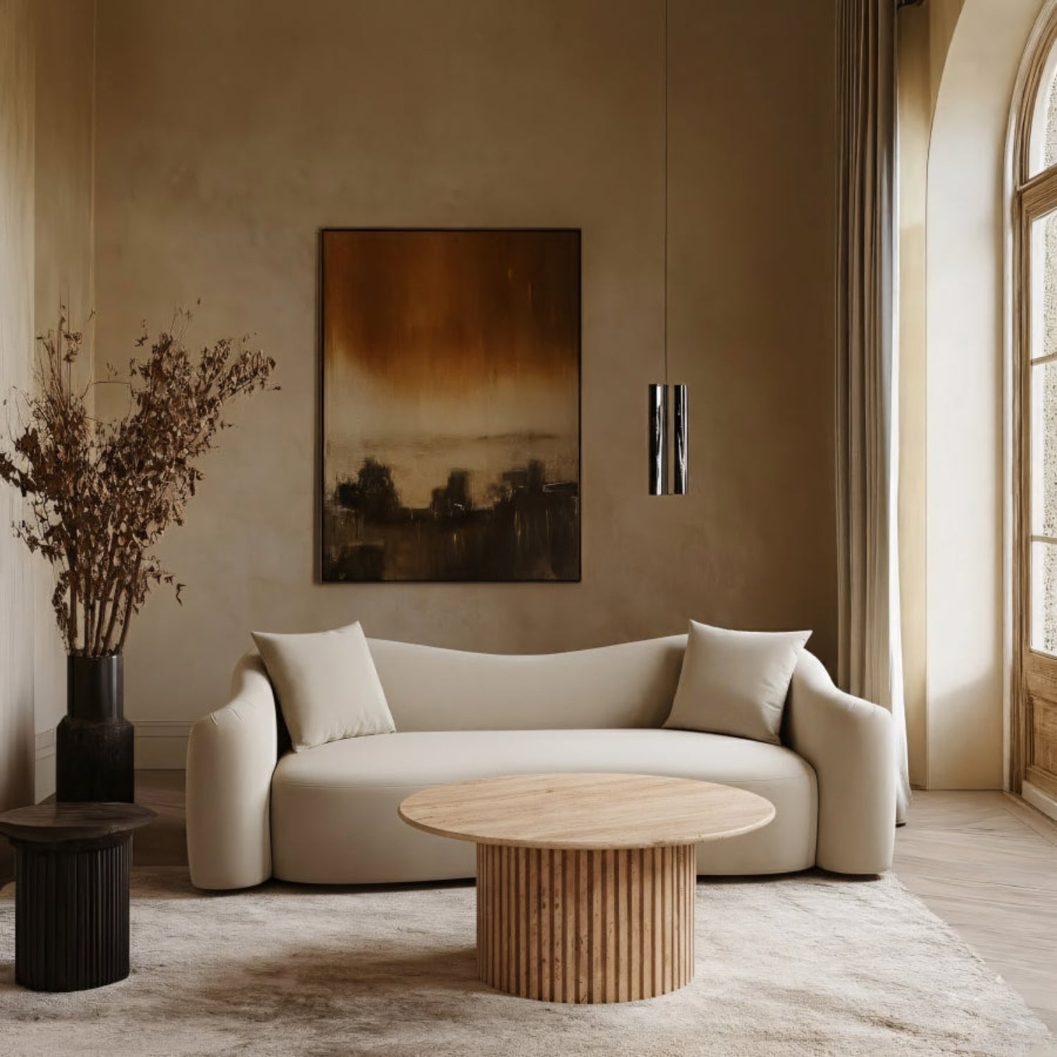 Daston Velvet Sofa