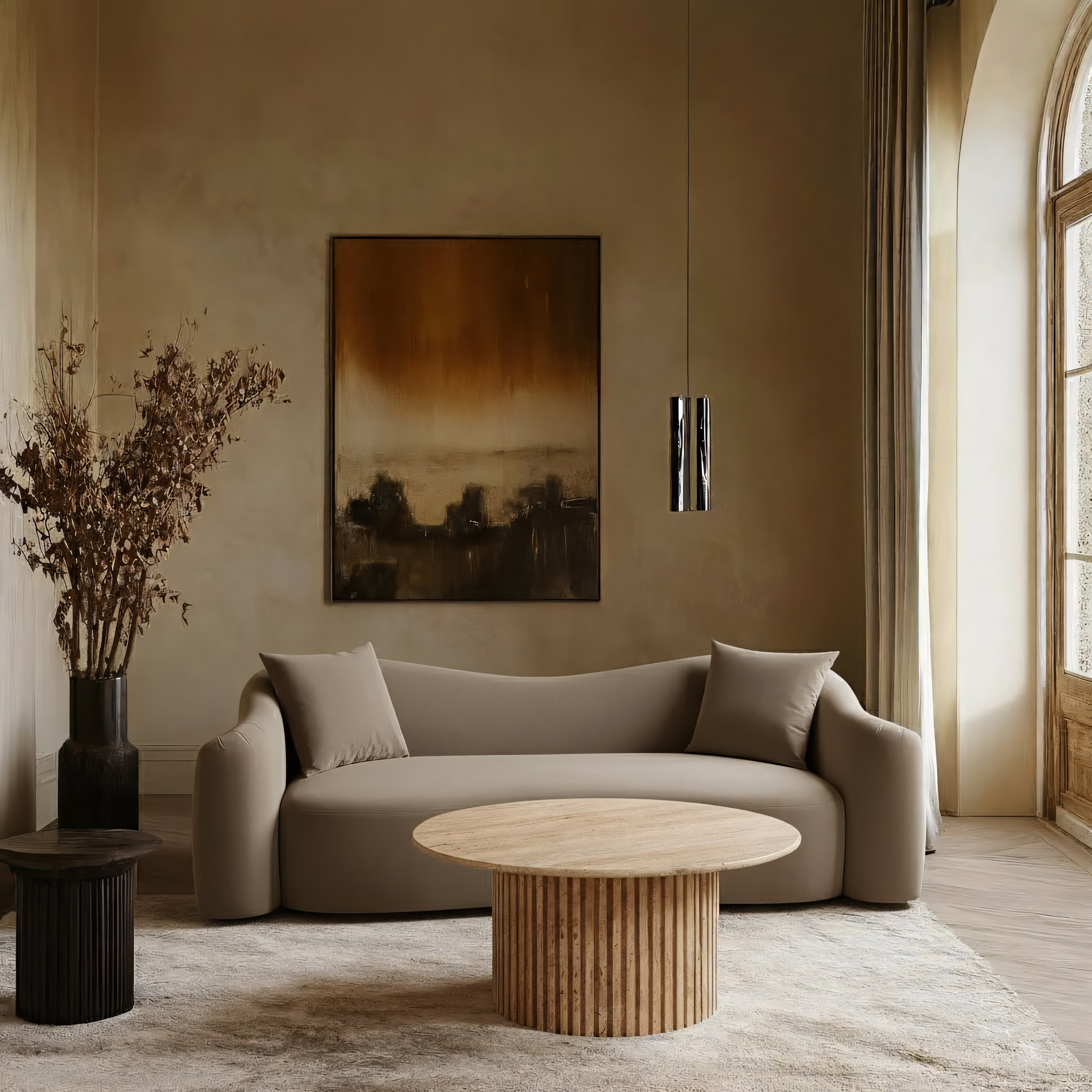 Daston Velvet Sofa