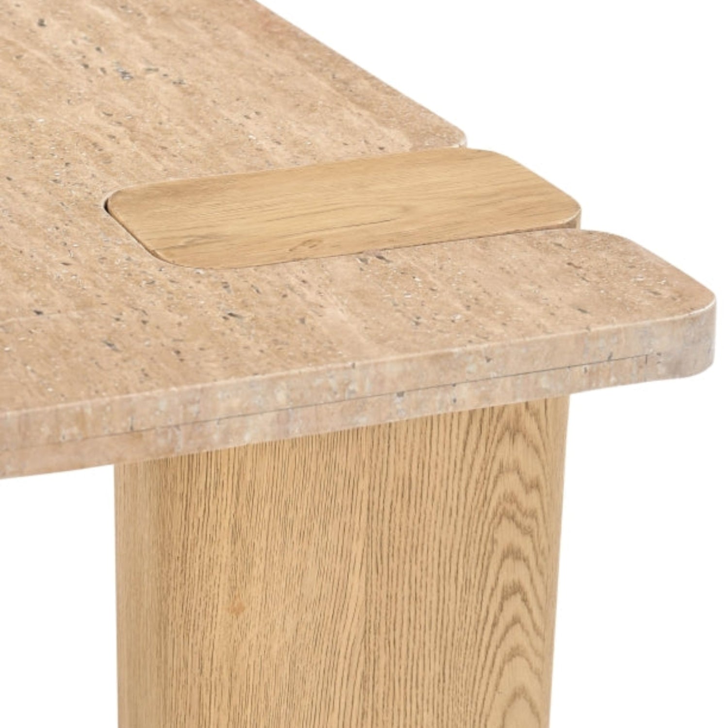 Mirea Travertine Coffee Table