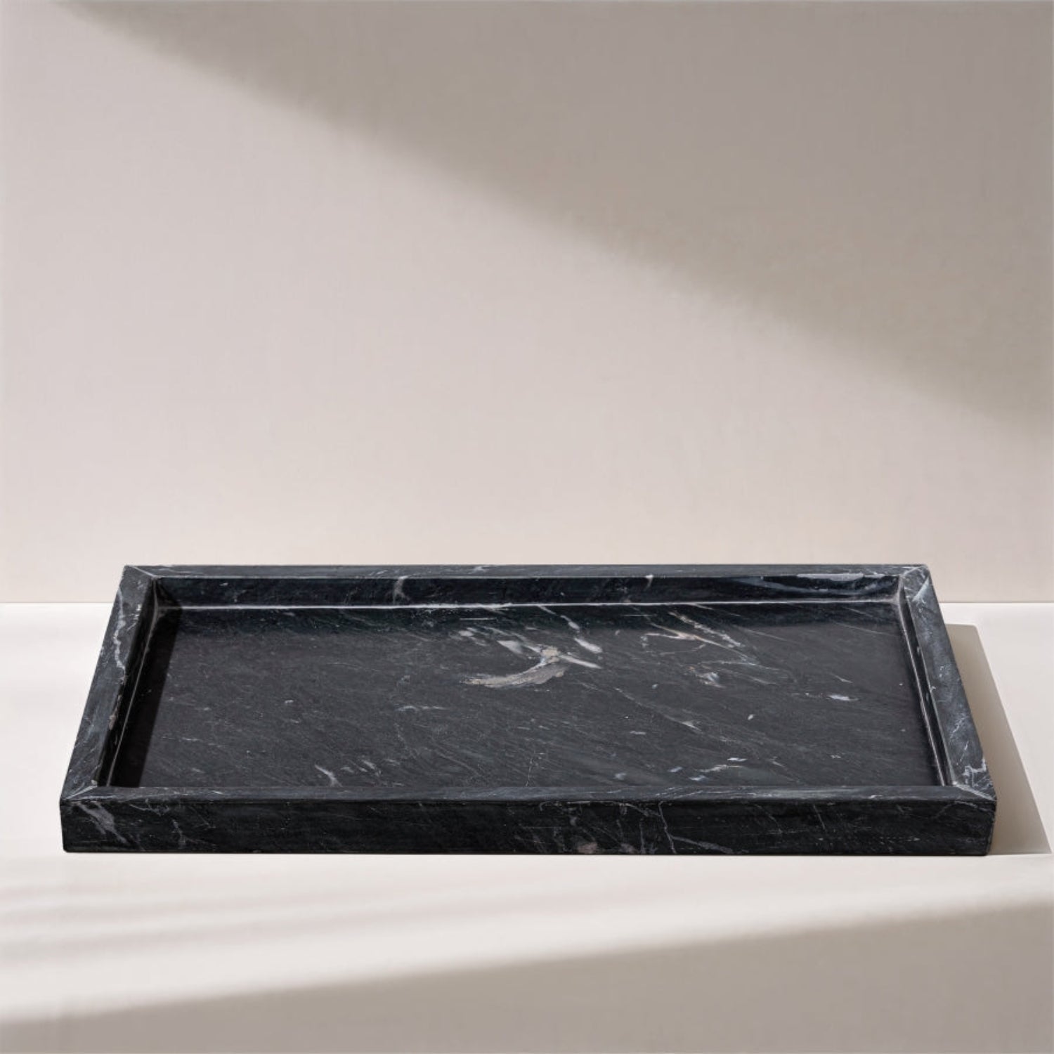 Elluna Marble Tray-Trays + Boxes-StyleMeGHD