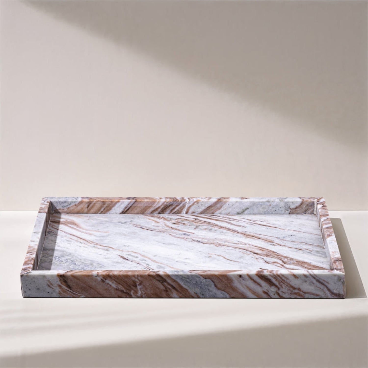 Elluna Marble Tray-Trays + Boxes-StyleMeGHD