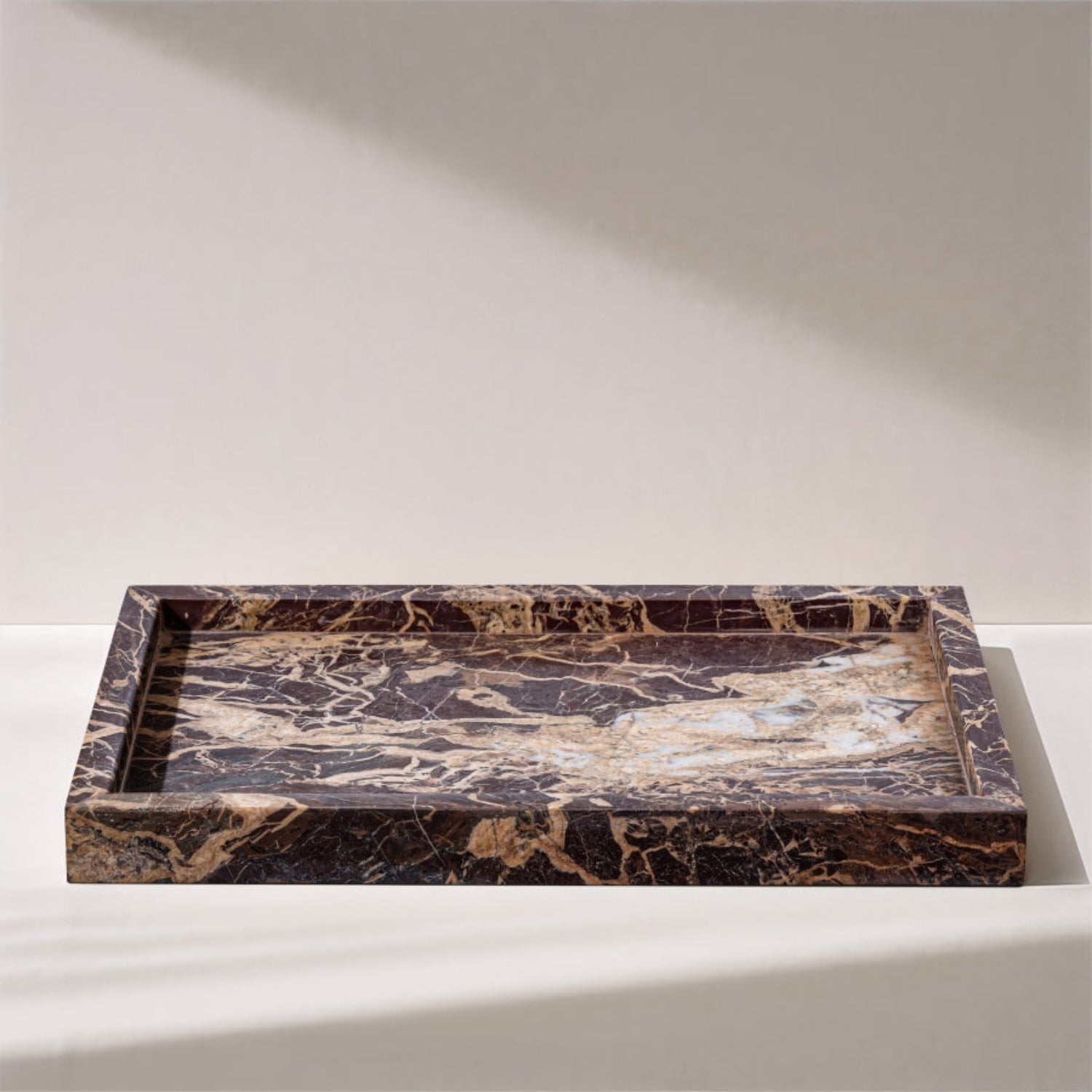 Elluna Marble Tray-Trays + Boxes-StyleMeGHD