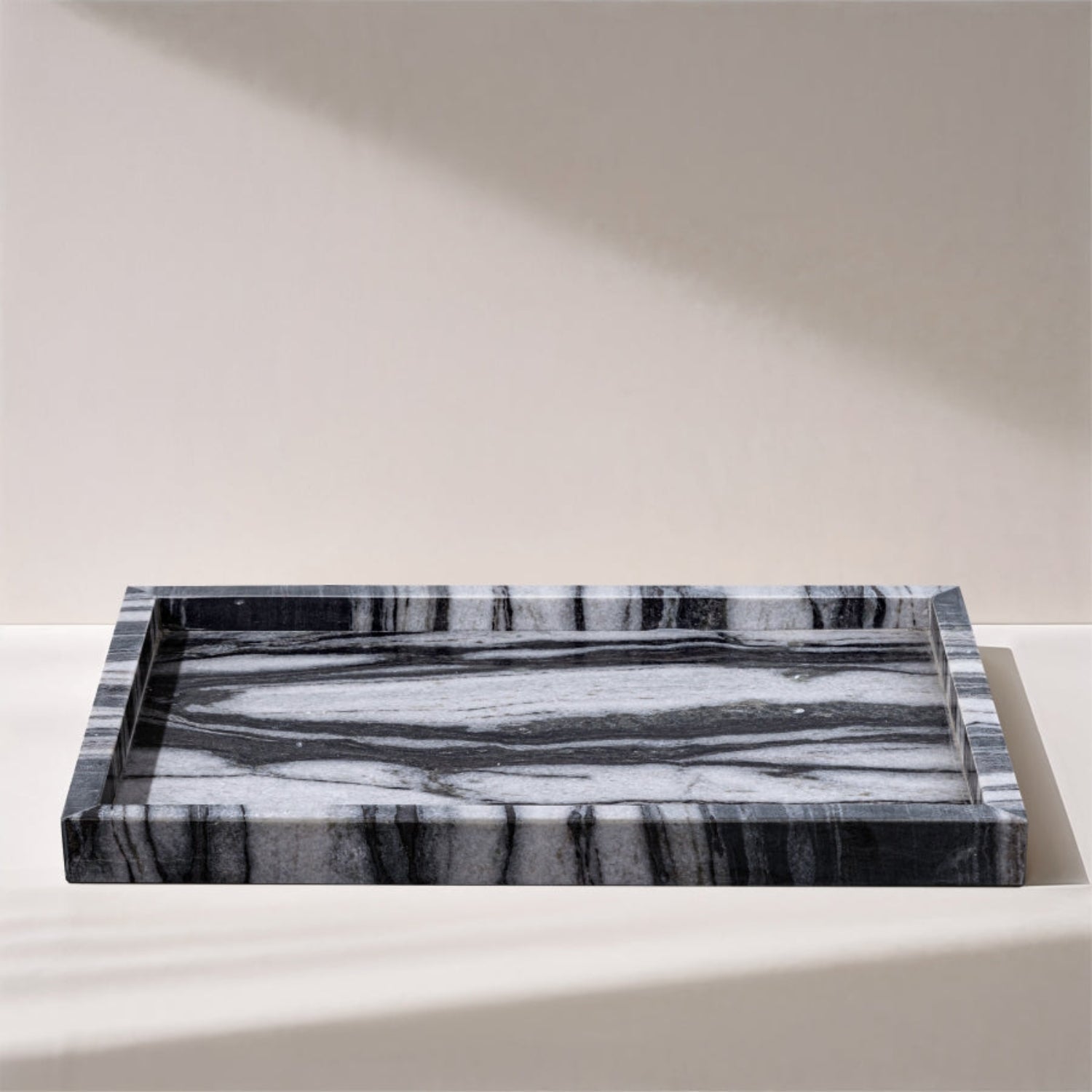 Elluna Marble Tray-Trays + Boxes-StyleMeGHD