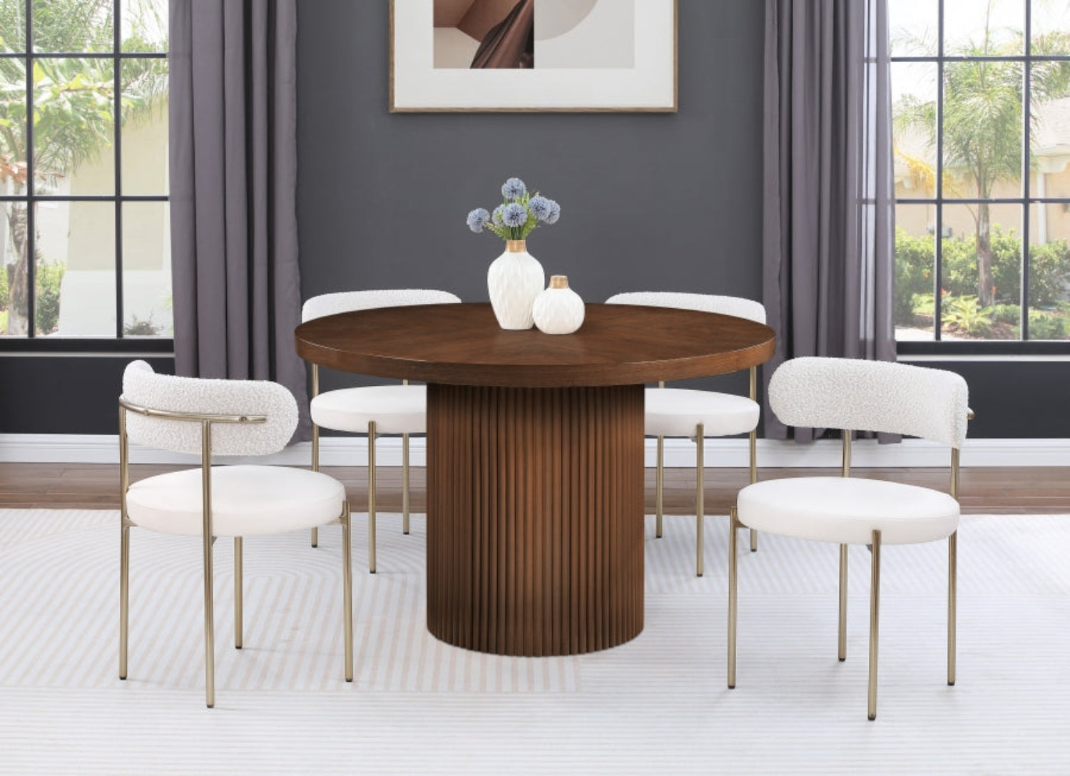 Melinda 48" Round Dining Table