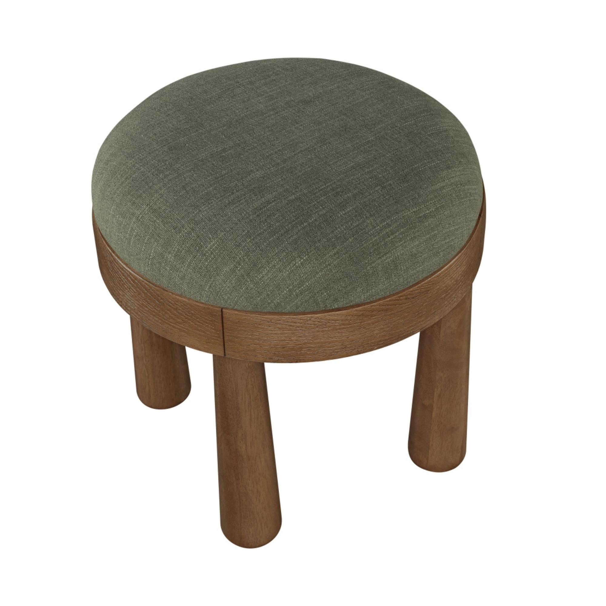 Elvyn Fabric Ottoman-Ottomans, Benches + Poufs-StyleMeGHD