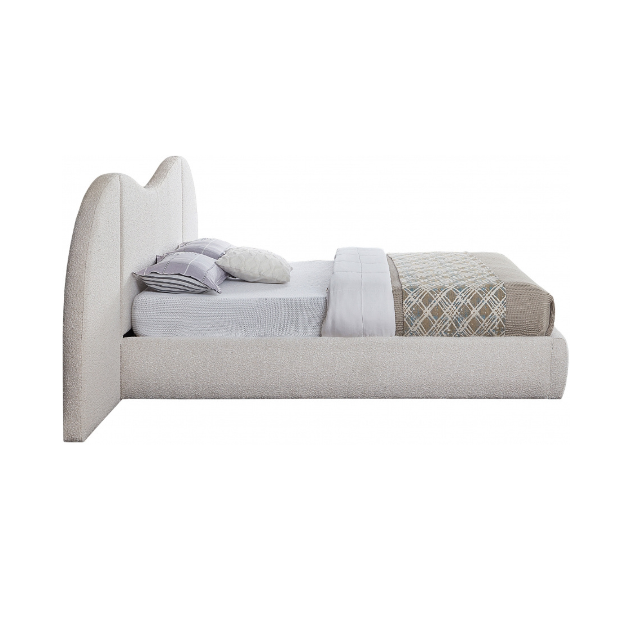 Luvia Boucle Bed