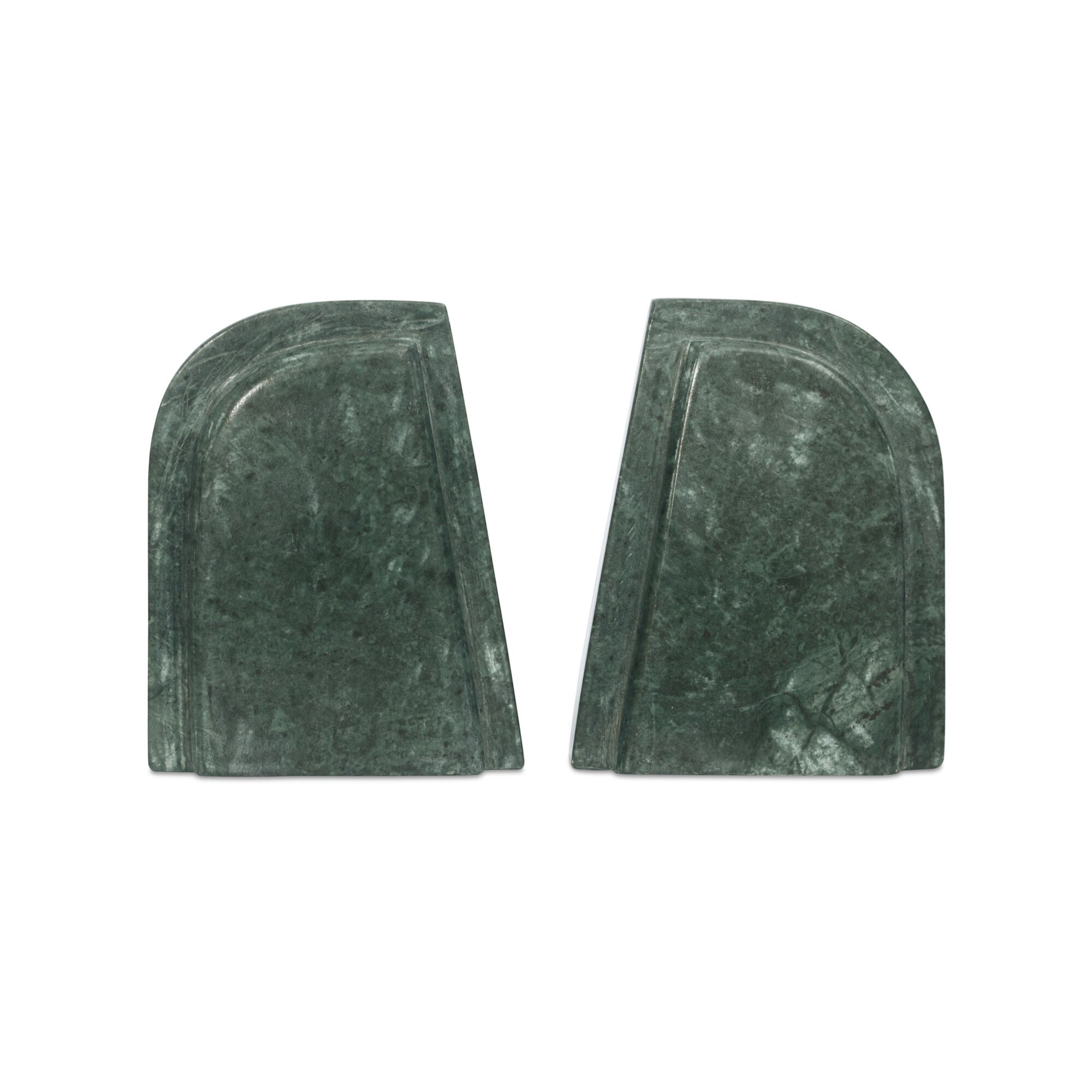 Prata Marble Bookends, Set of 2