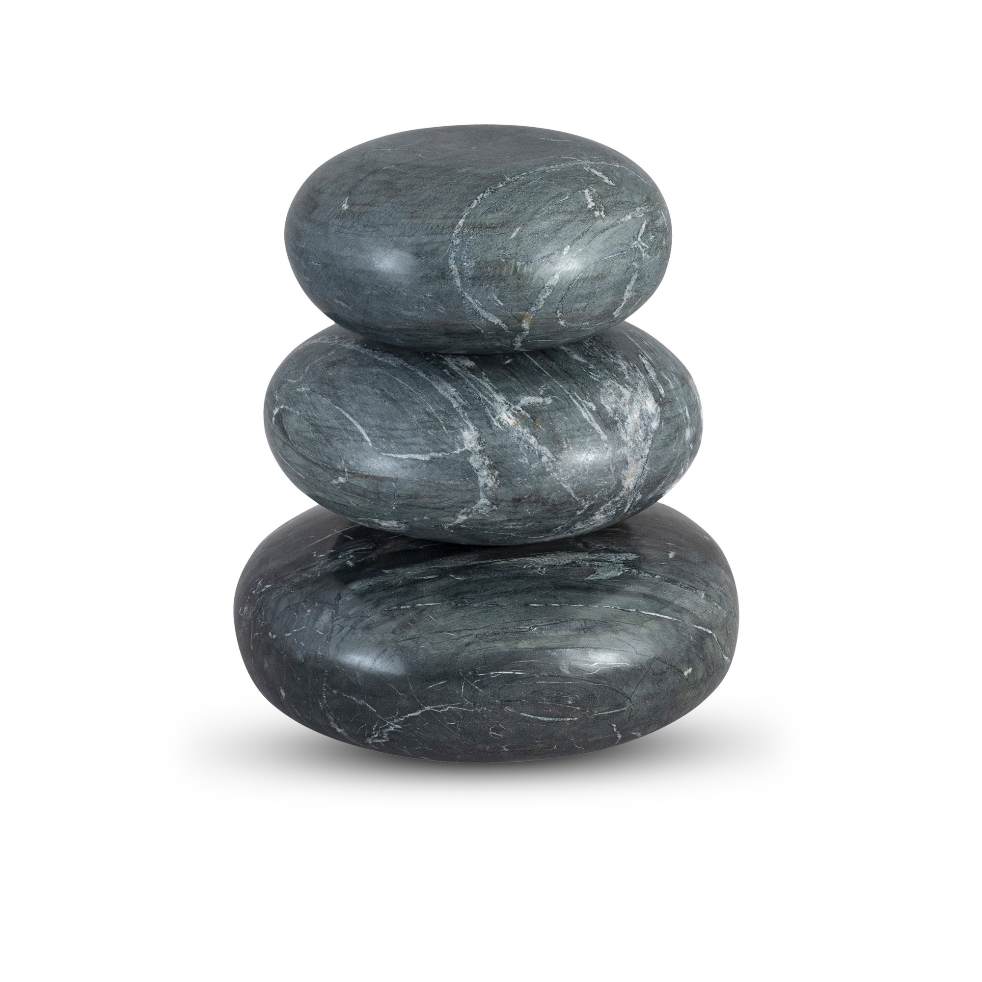 Capri Stone Sculptural Objects, Set of 3