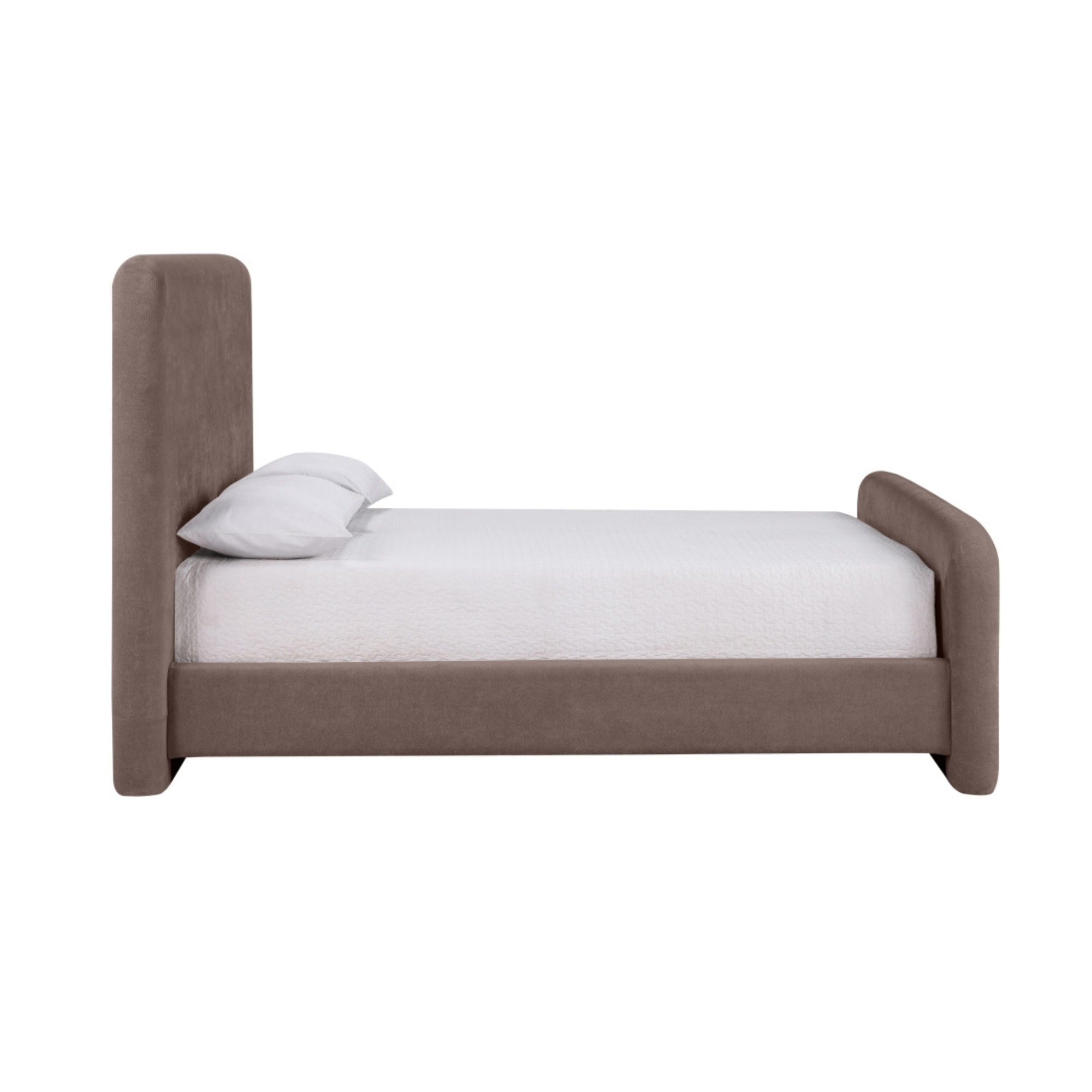Sable Fabric Bed-Beds + Headboards-StyleMeGHD