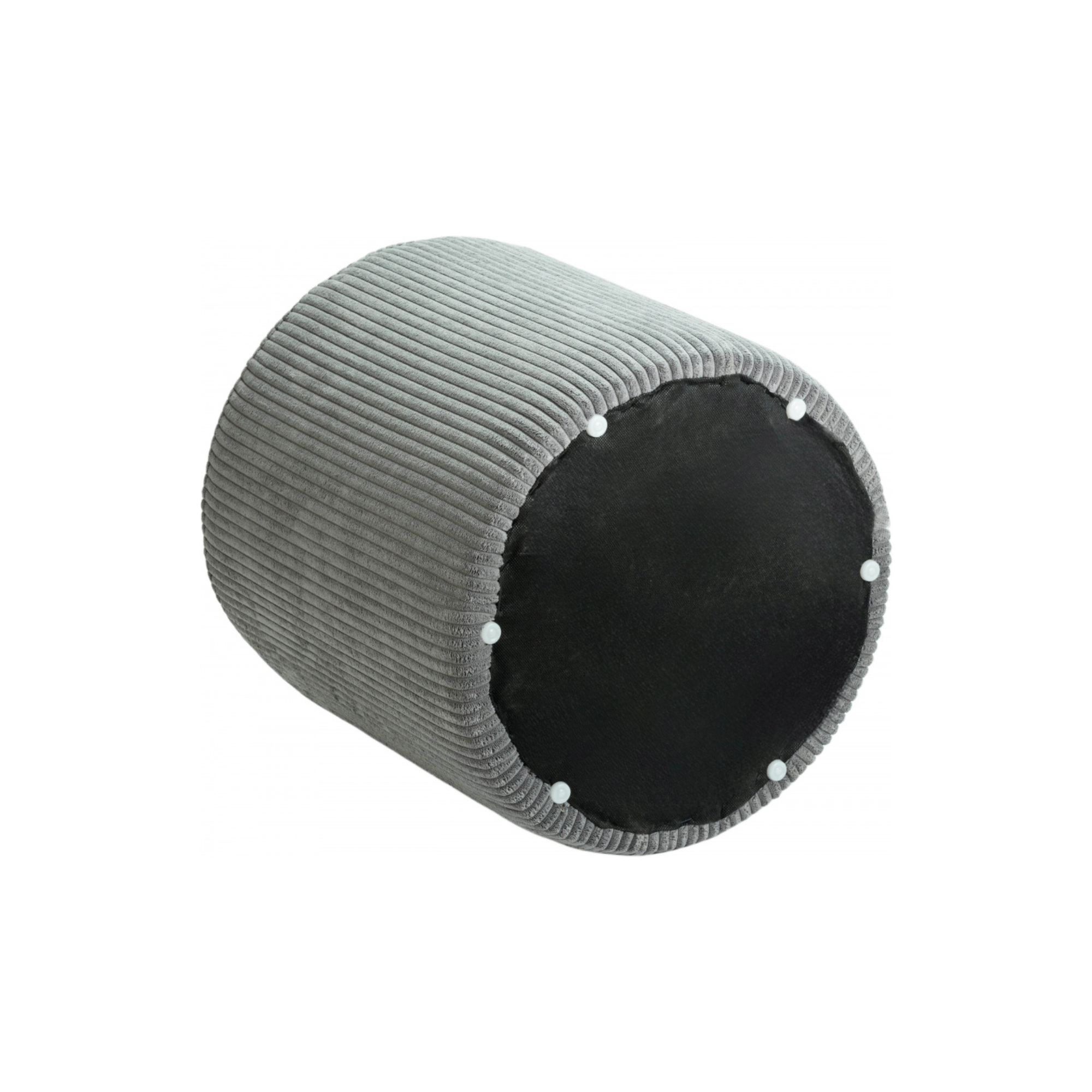 Royle Round Microsuede Stool