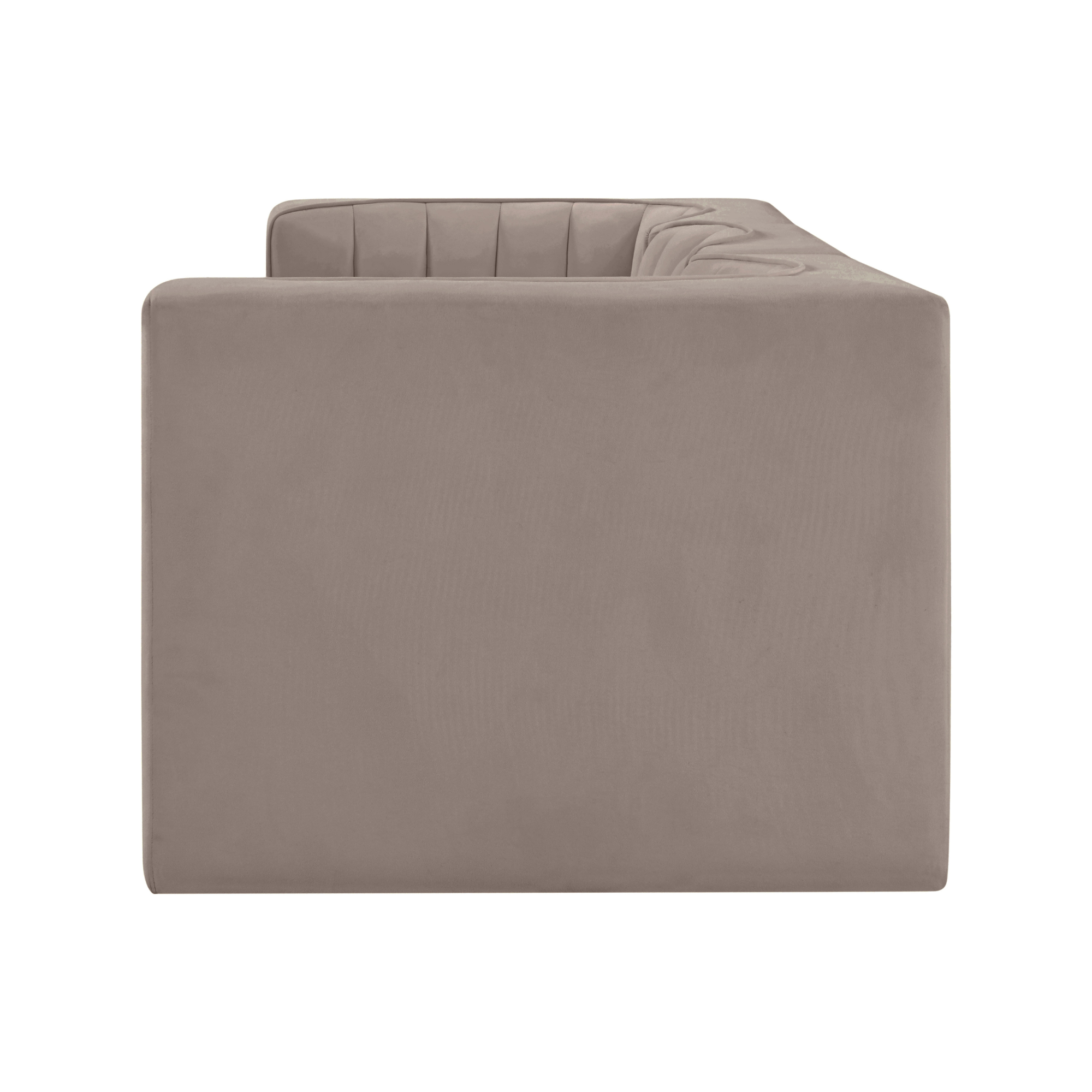 Rumina Velvet 3pc Modular Sofa