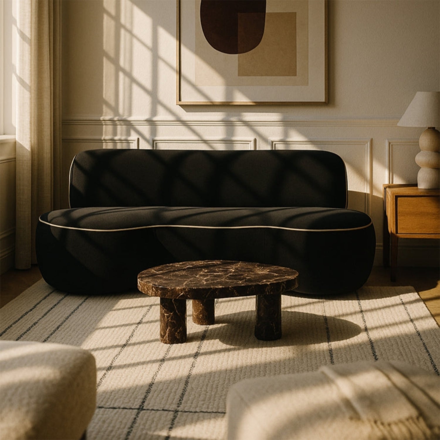 Virelo Velvet Sofa