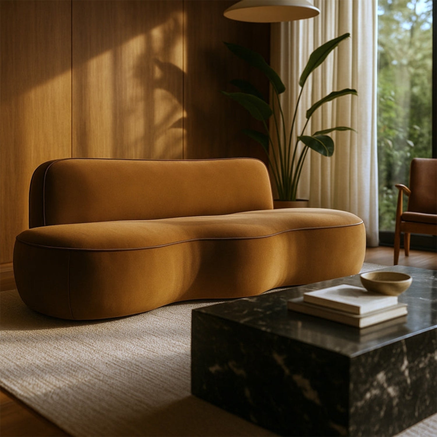 Virelo Velvet Sofa