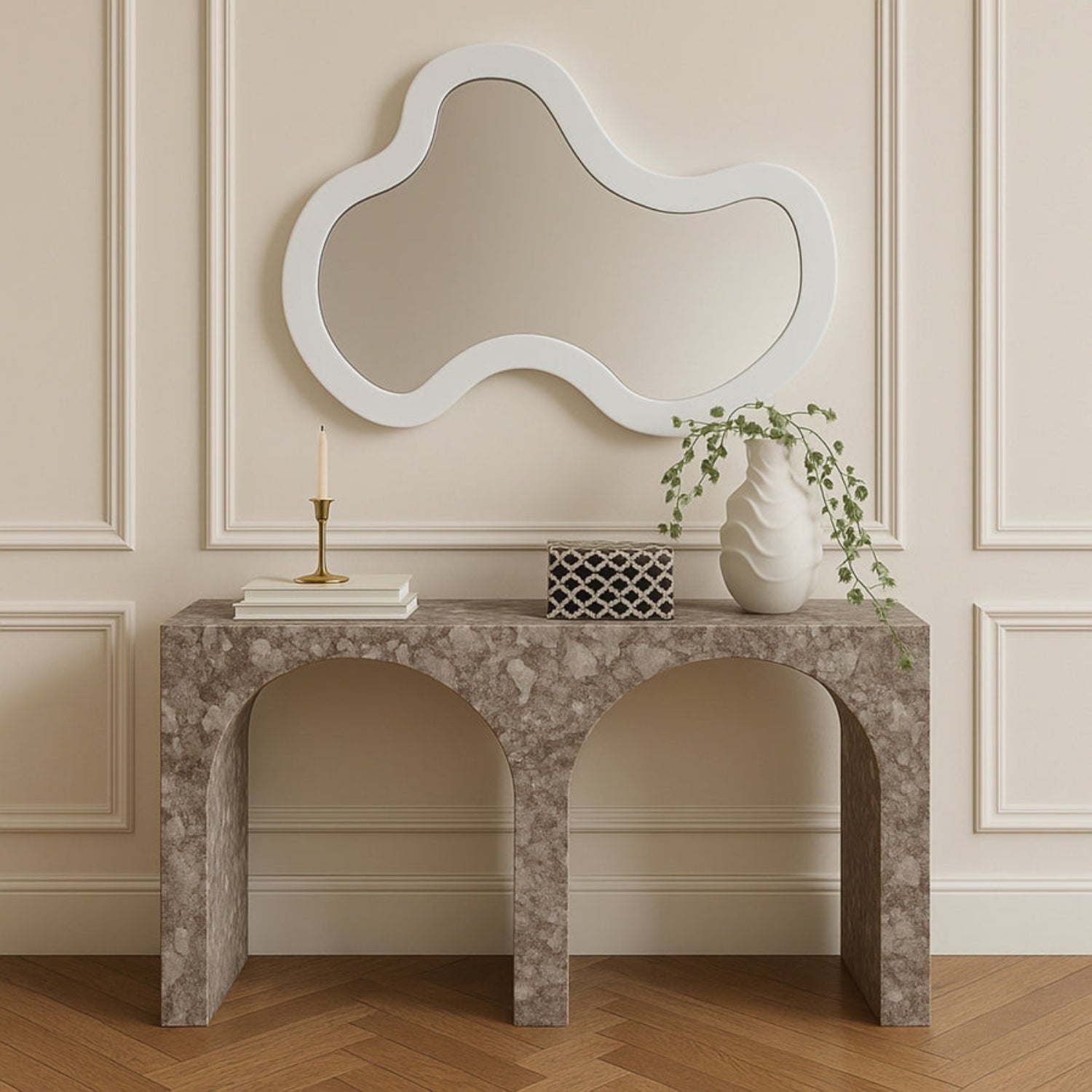 Oblivia Iron Frame Mirror