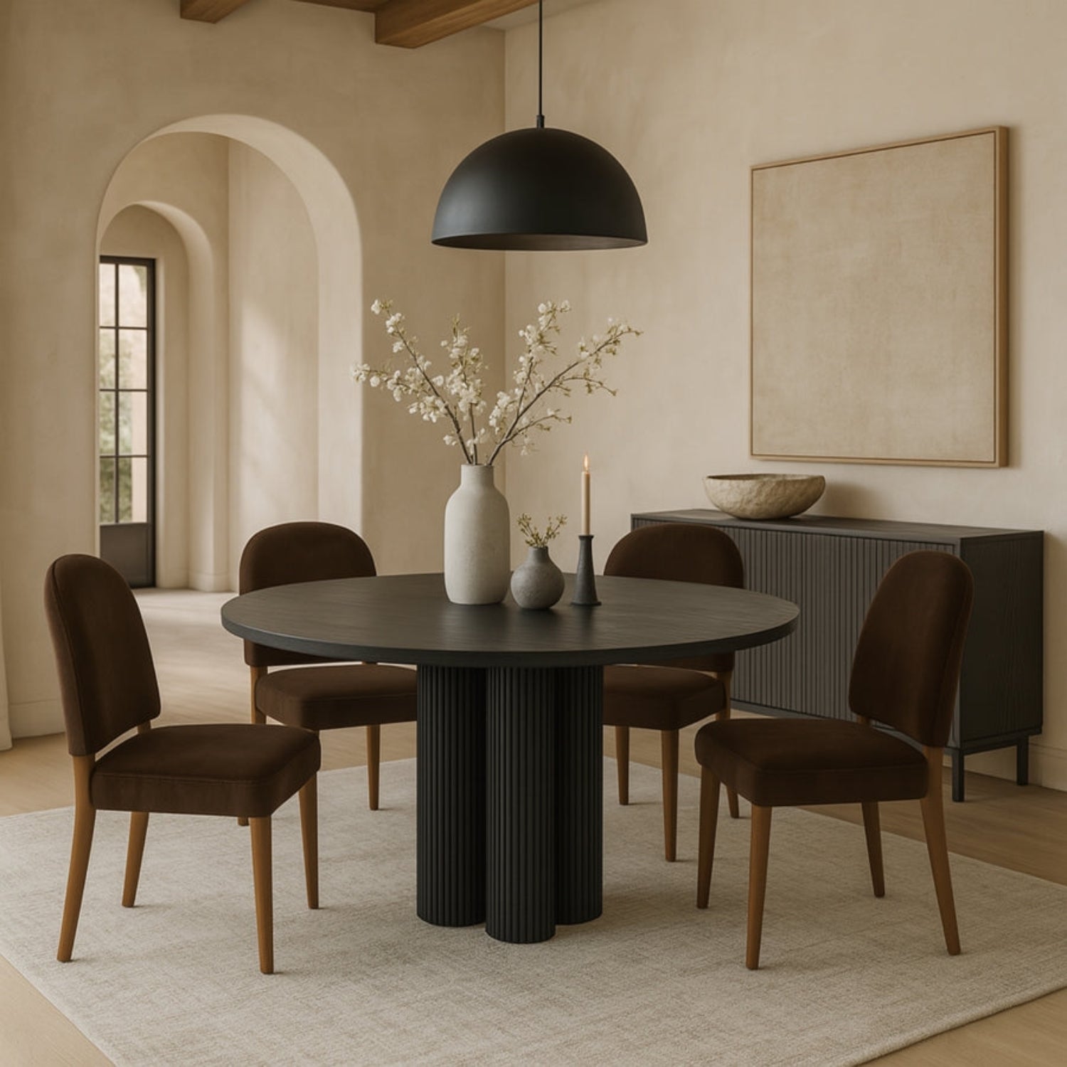 Orden Fabric Dining Chair, Set of 2