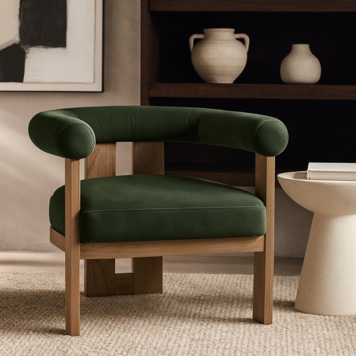Isla Fabric Accent Chair-Chairs-StyleMeGHD