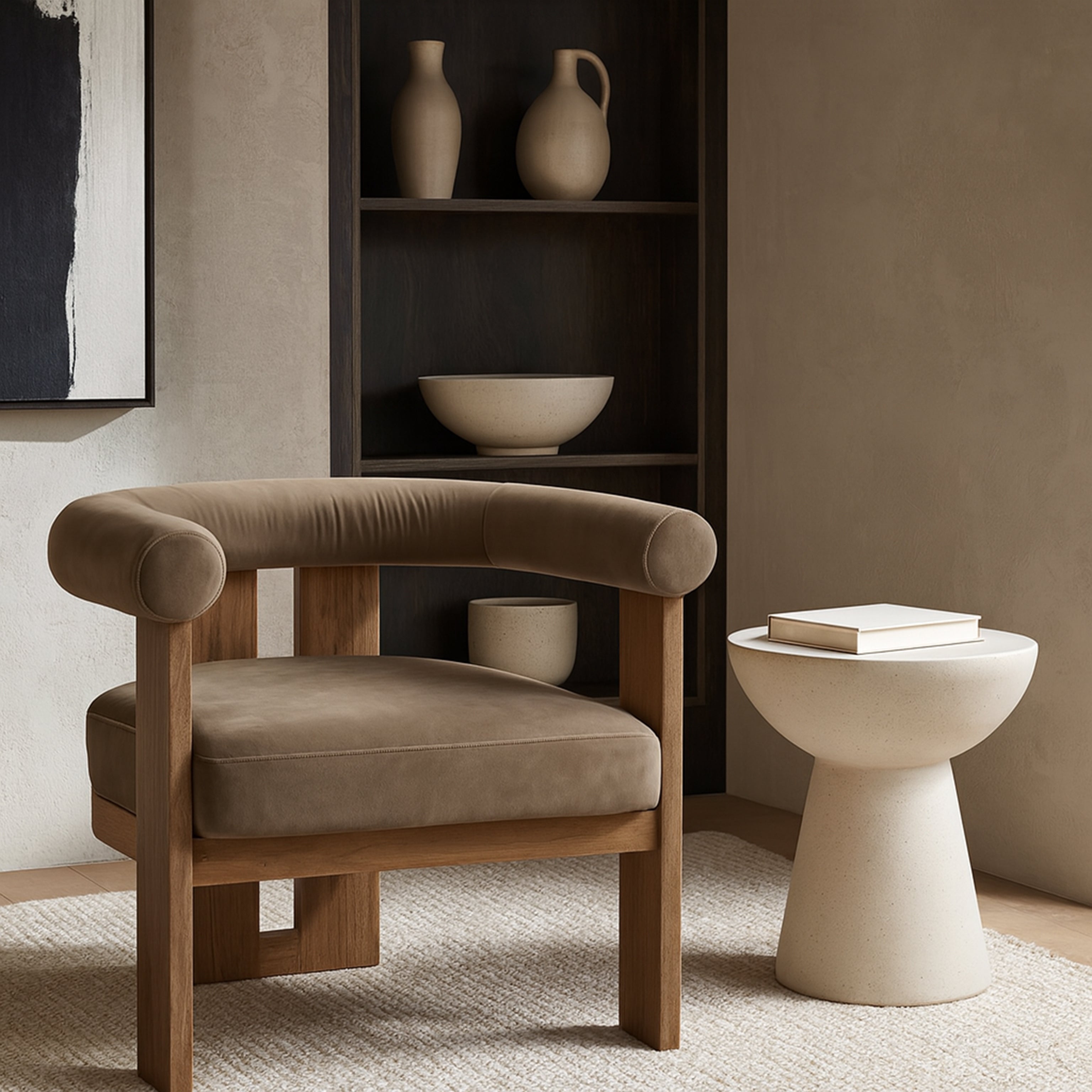 Isla Fabric Accent Chair