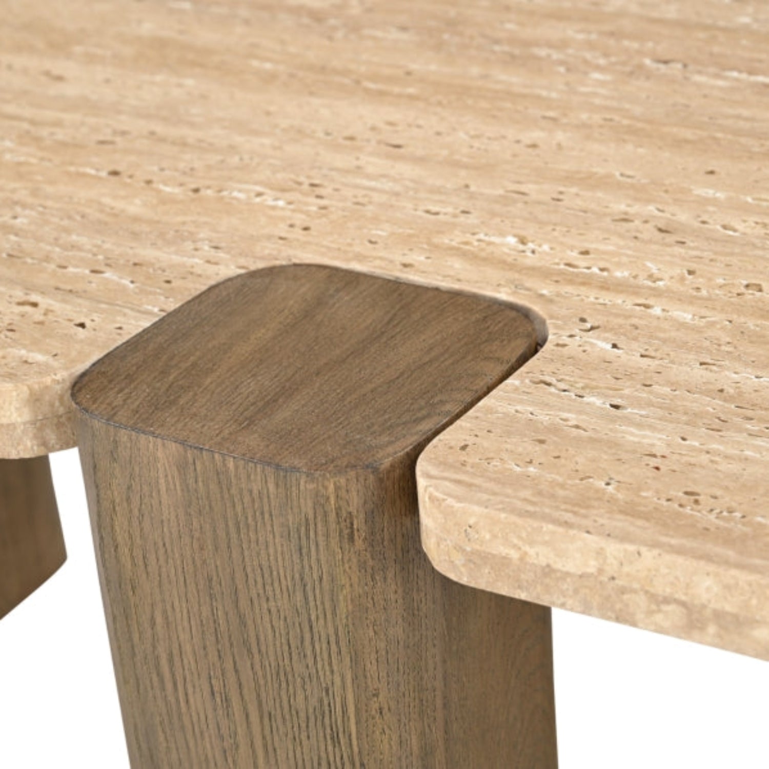 Mirea Travertine Coffee Table