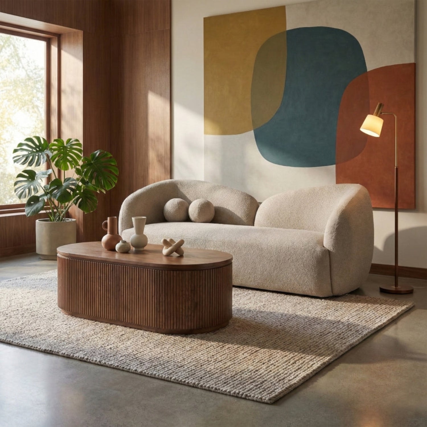 Lyra Fabric Sofa-Sofas-StyleMeGHD