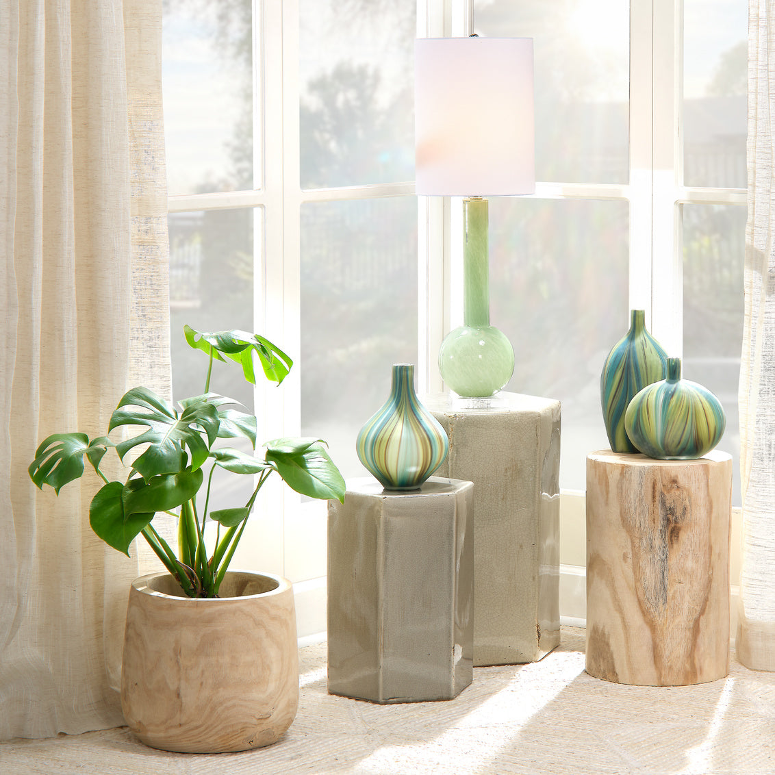 Brenna Wooden Vase  - StyleMeGHD - Vases + Jars