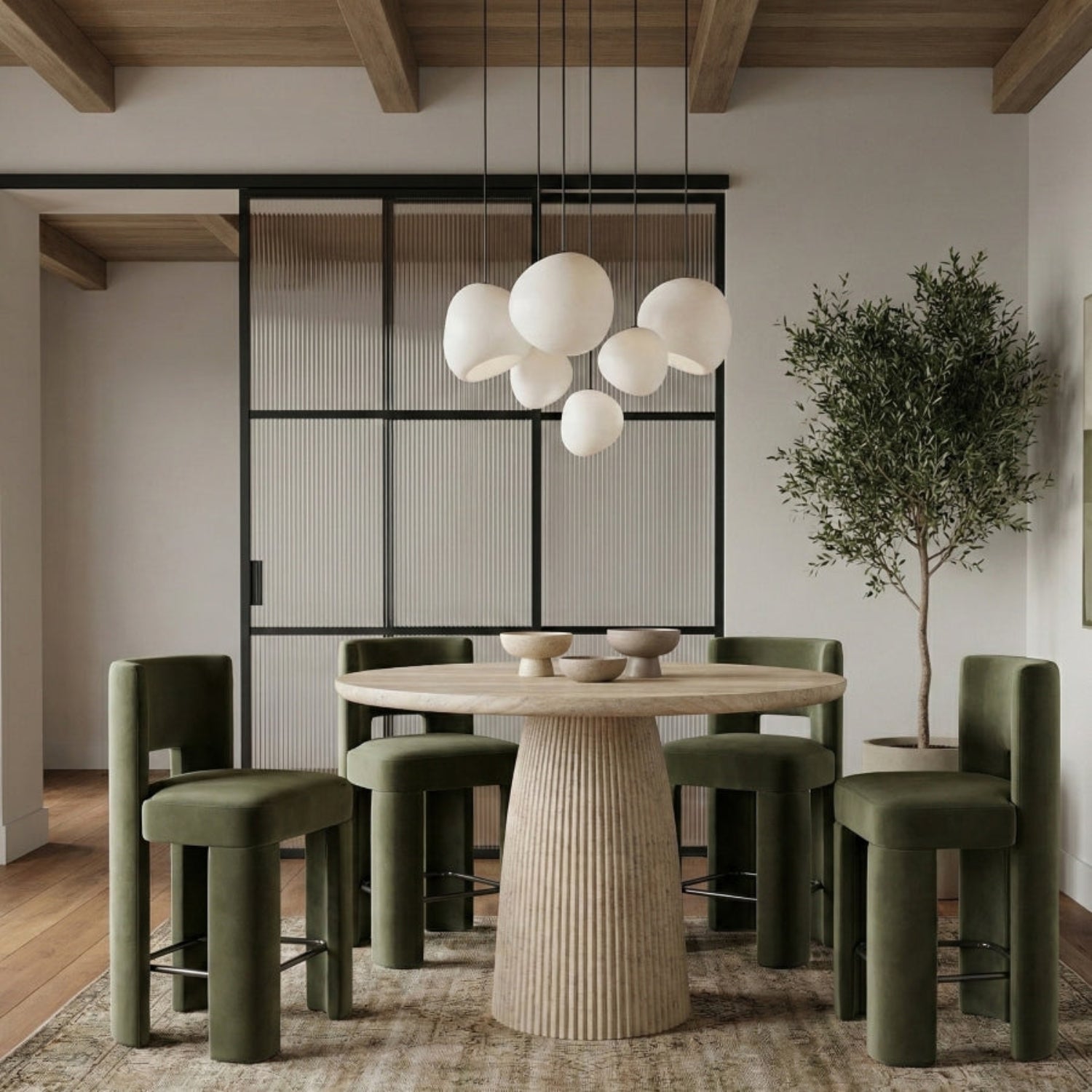 Vero Wood Counter Height Table-Dining Tables-StyleMeGHD