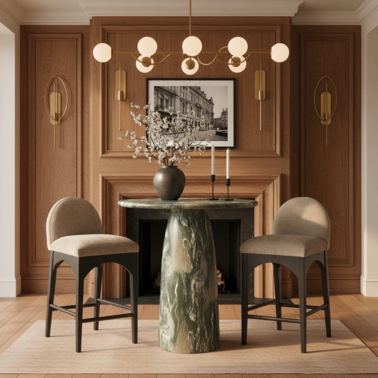 Bronn Concrete Counter Table