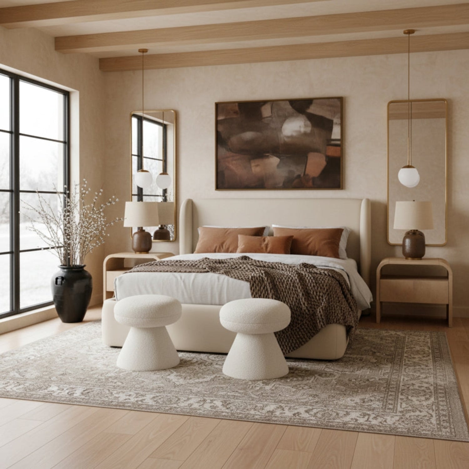 Walden Vegan Leather Bed